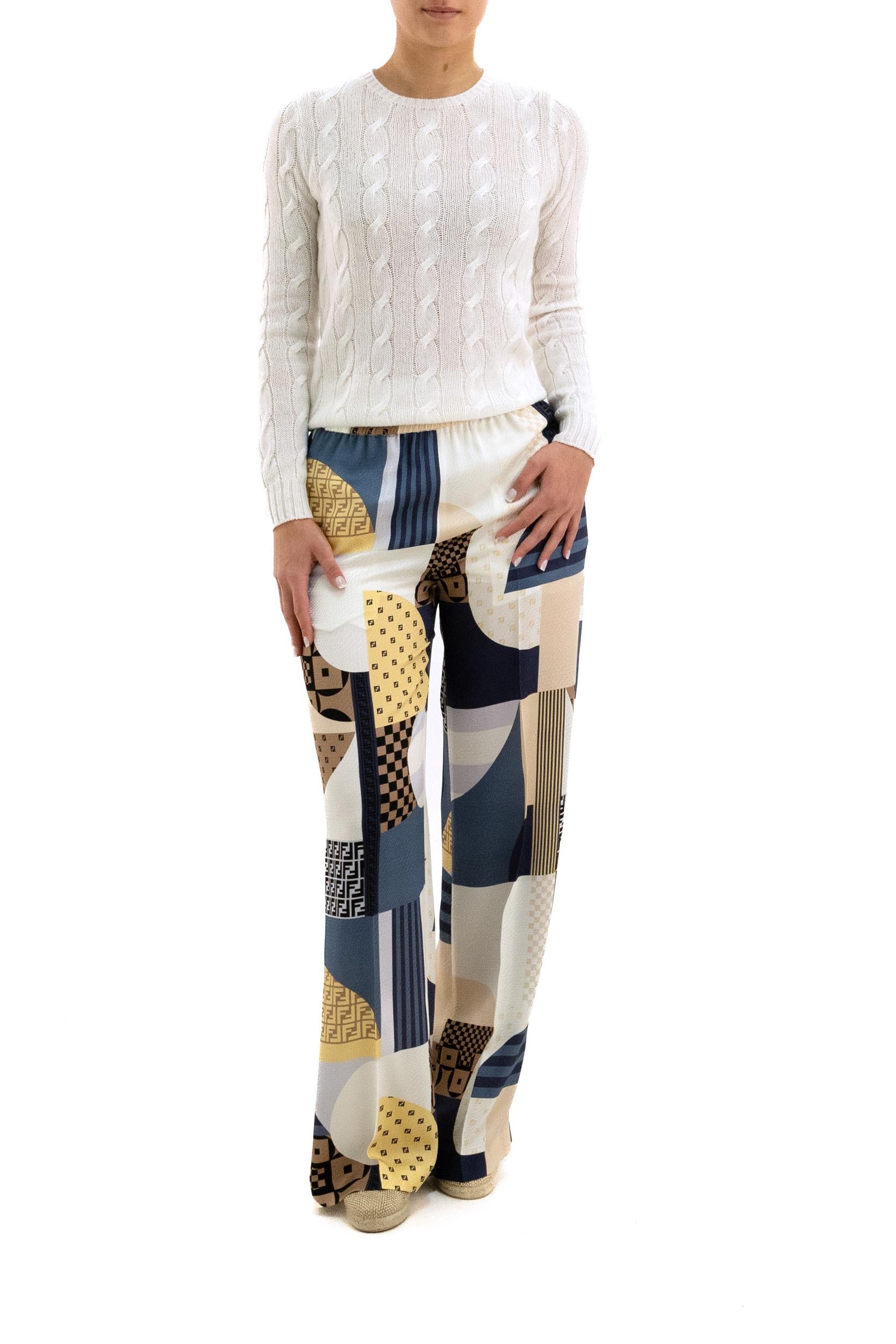 Pantaloni<BR/> FR6494 AUQM F1SAT FENDI 