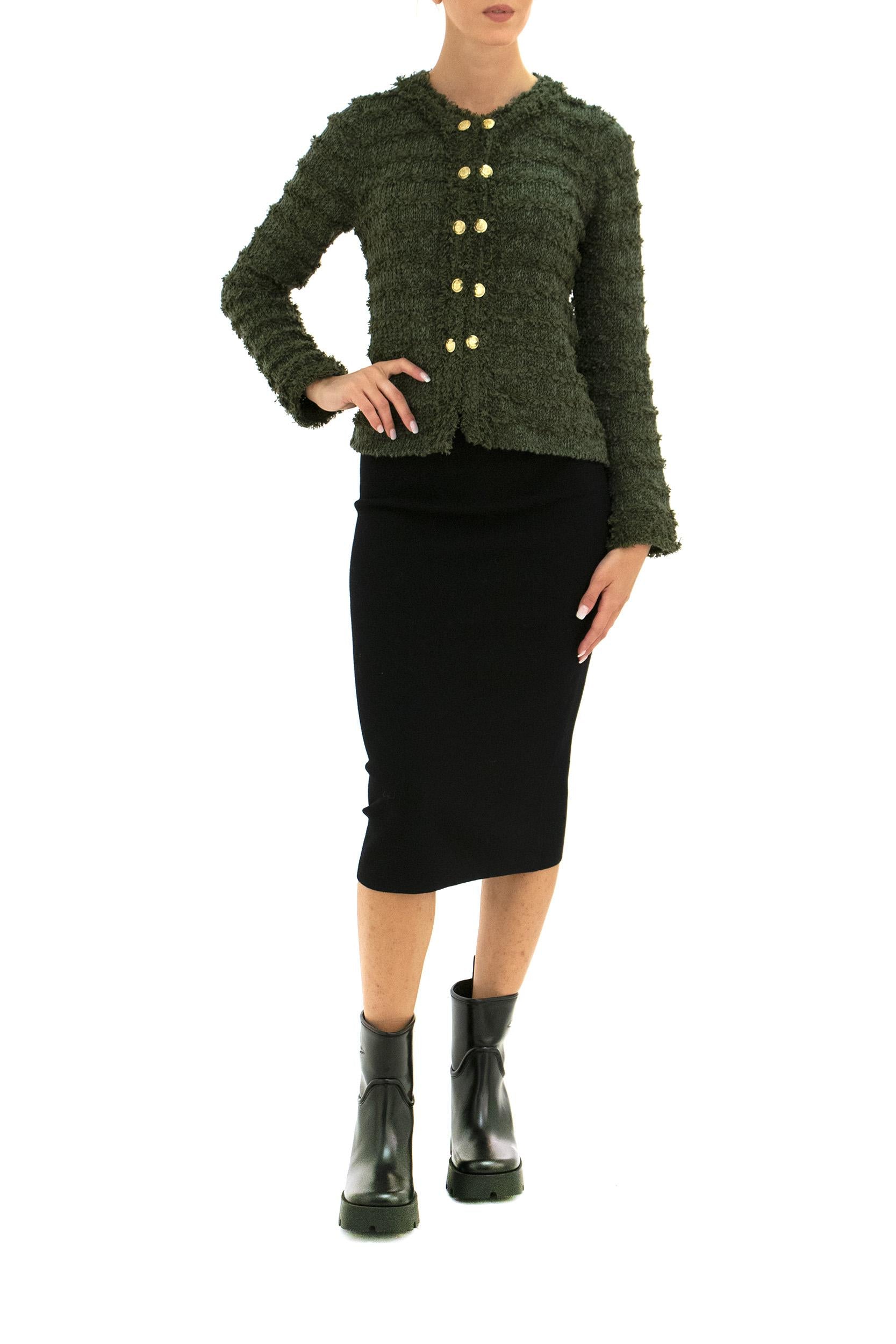 Giacca<BR/> 7447/00 VERDE CHARLOTT 