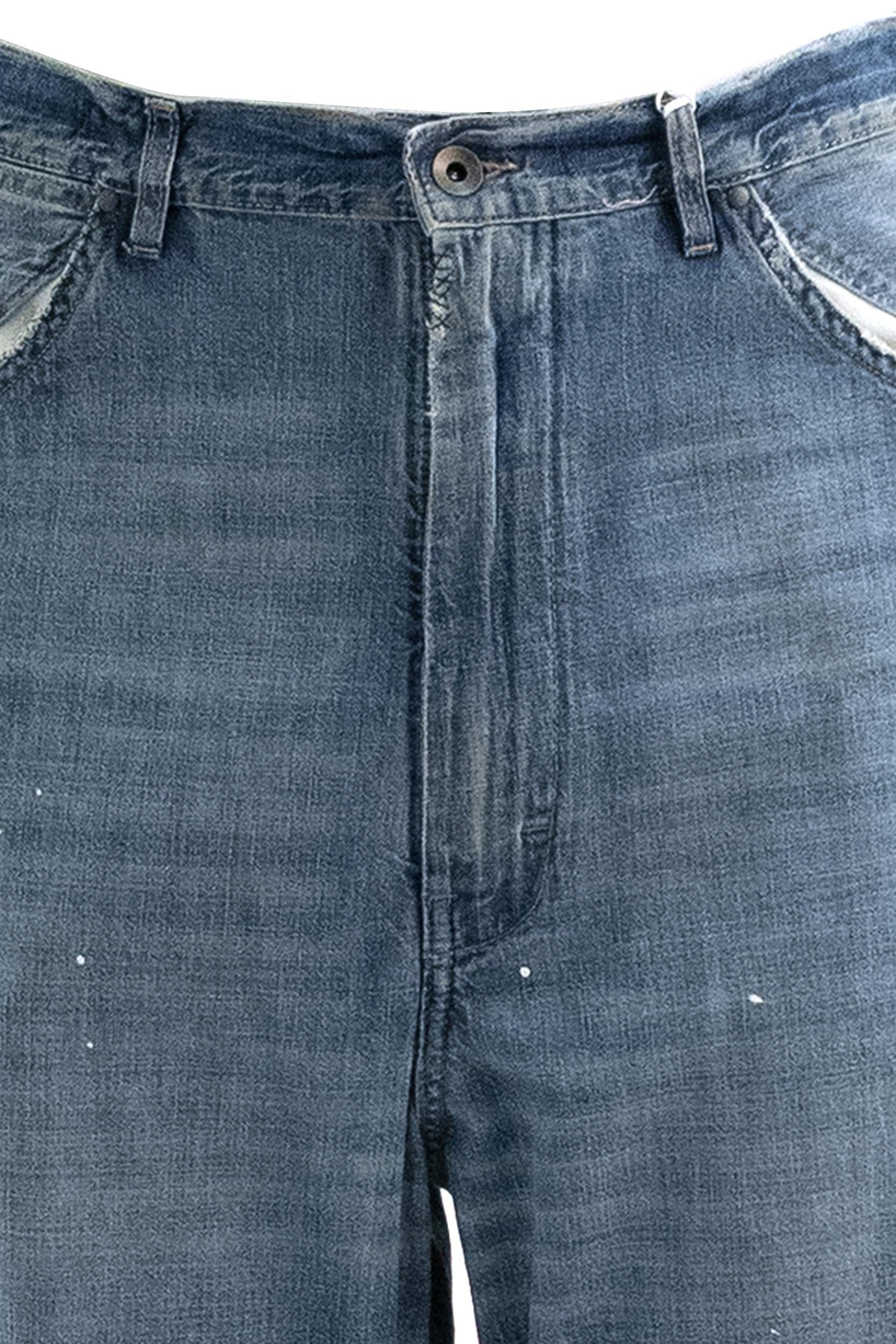 Jeans in denim di colore azzurro<BR/> S50KA0711 M30021 963 MAISON MARGIELA 