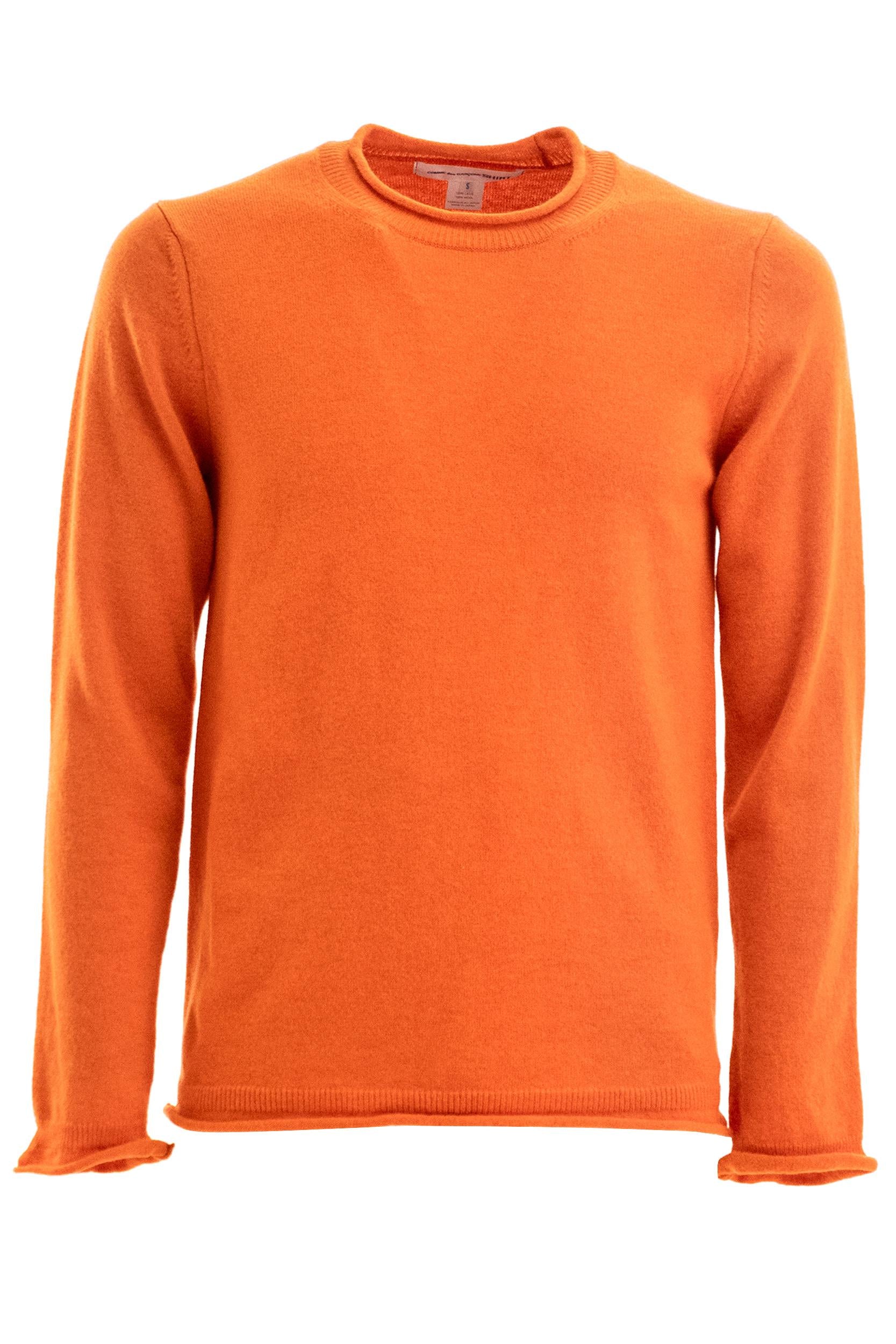 Pullover in Lana Arancio<BR/> FP-N007 5 CDG SHIRT 