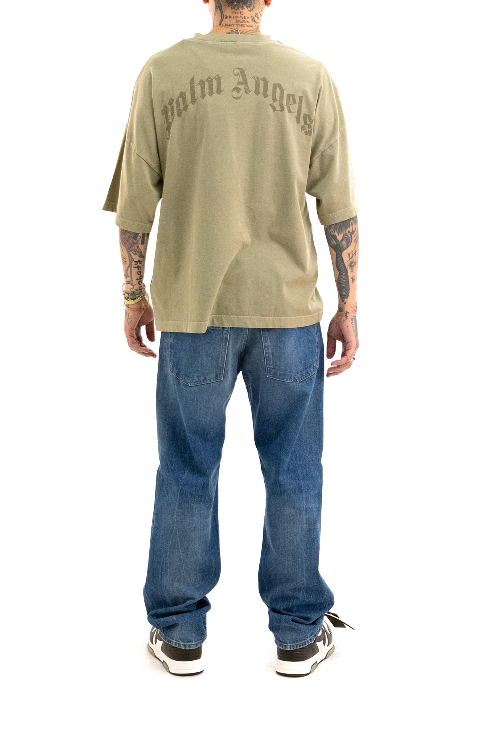 T-shirt<BR/> PMAA10HF25JER001 5852 PALM ANGELS 