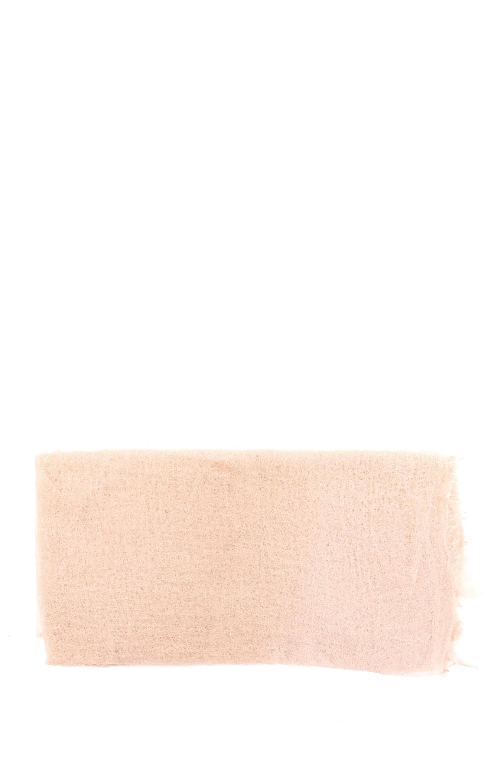 Sciarpa in Cashmere di colore rosa<BR/> 612605 815 MOULETA 