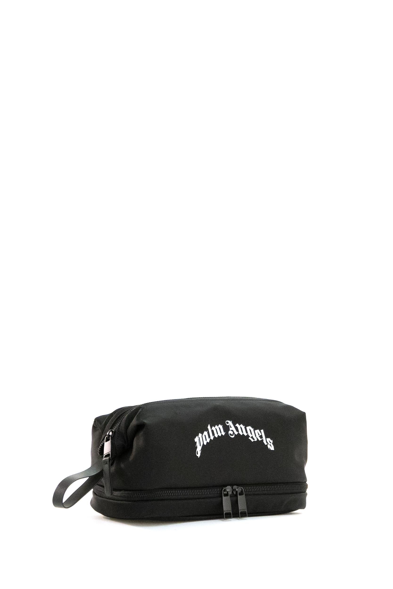 Pouch in nylon di colore nero<BR/> PMNS00BS26FAB001 1003 PALM ANGELS 