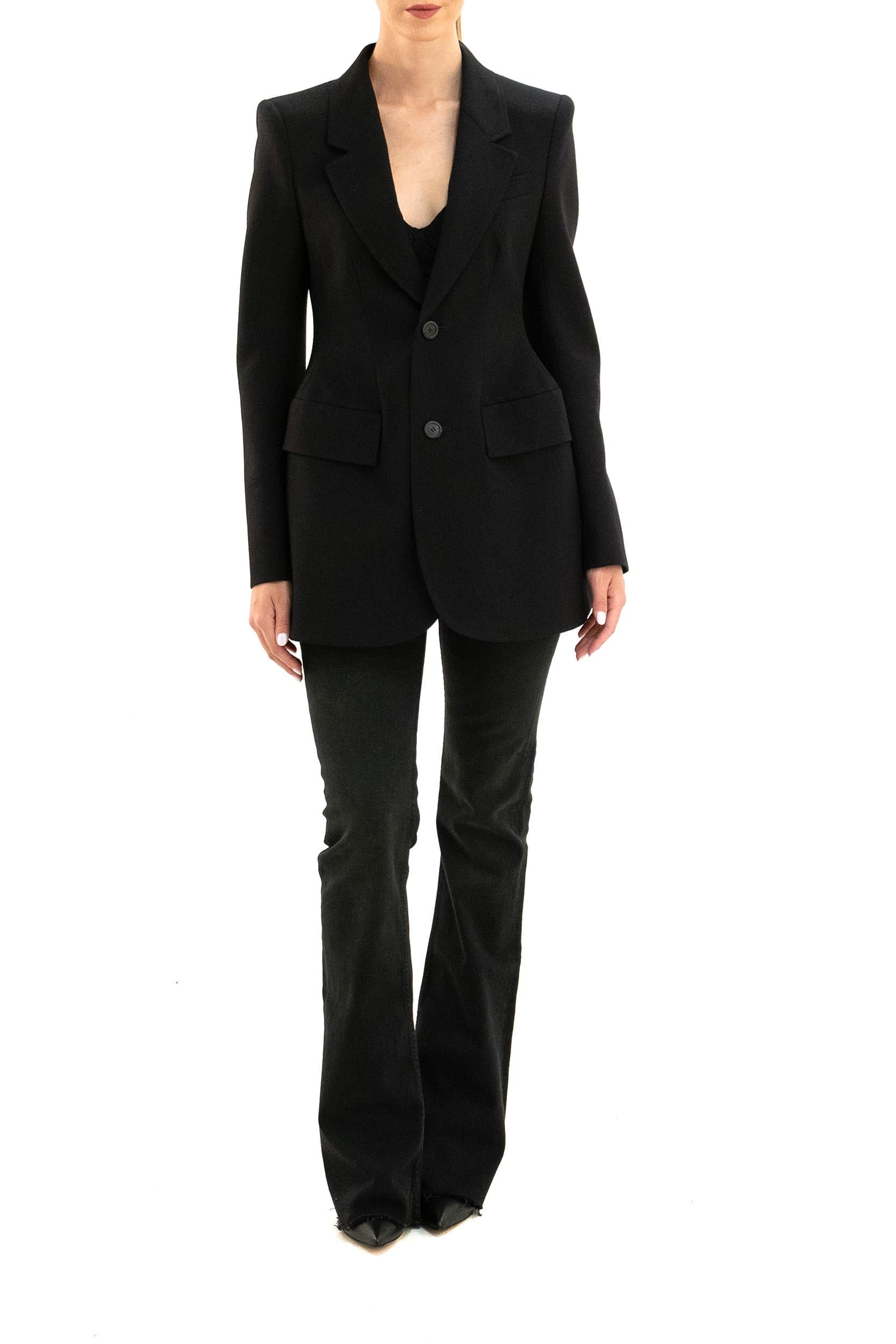 Giacca Hourglass<BR/> 571278 TYI20 1000 BALENCIAGA 