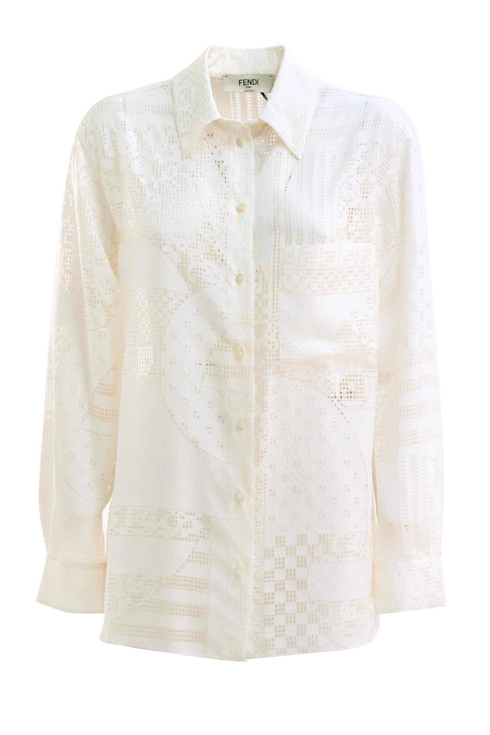 Camicia<BR/> FS8274 AUJX F0ZNM FENDI 
