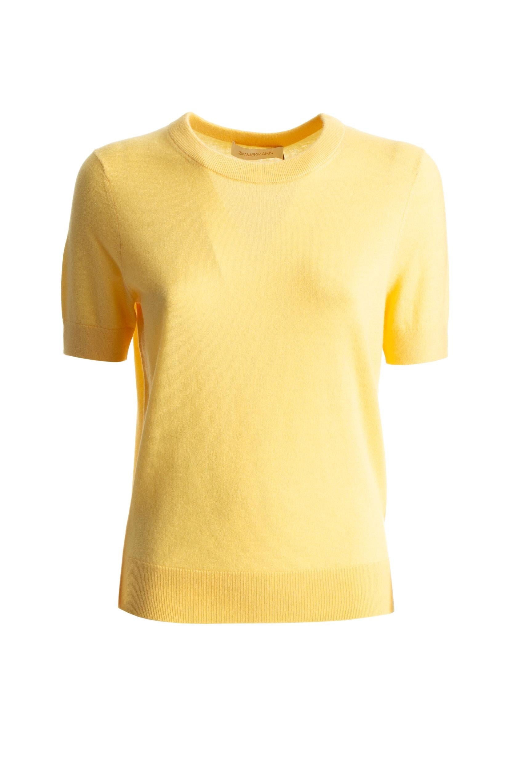 Zimmermann 9519TANDBUTTERCUP T-shirt in Maglia 'The Lovestruck'<BR/> 9519TAND BUTTERCUP ZIMMERMANN 