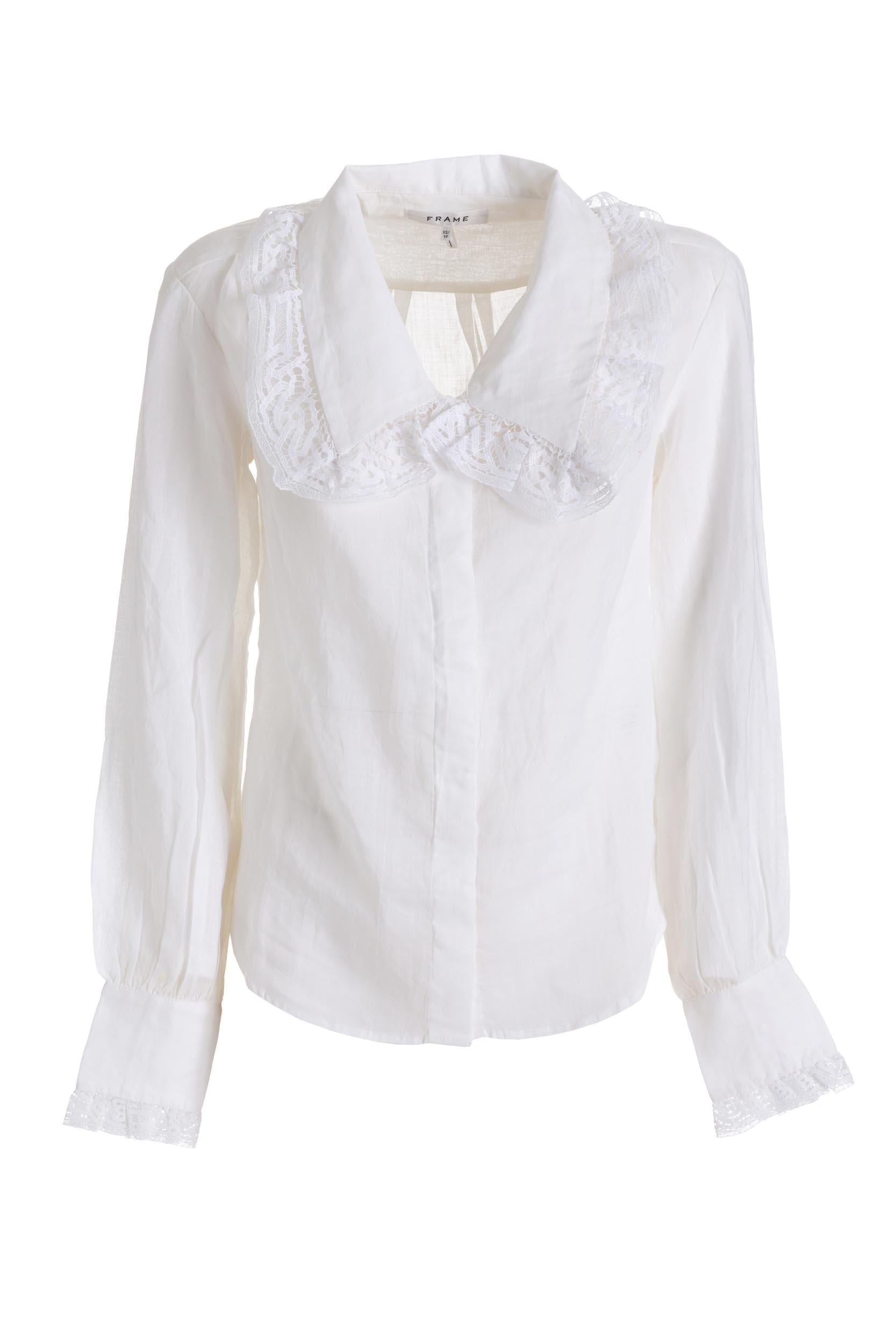 Camicia<BR/> LWSH2087 BLAN FRAME 
