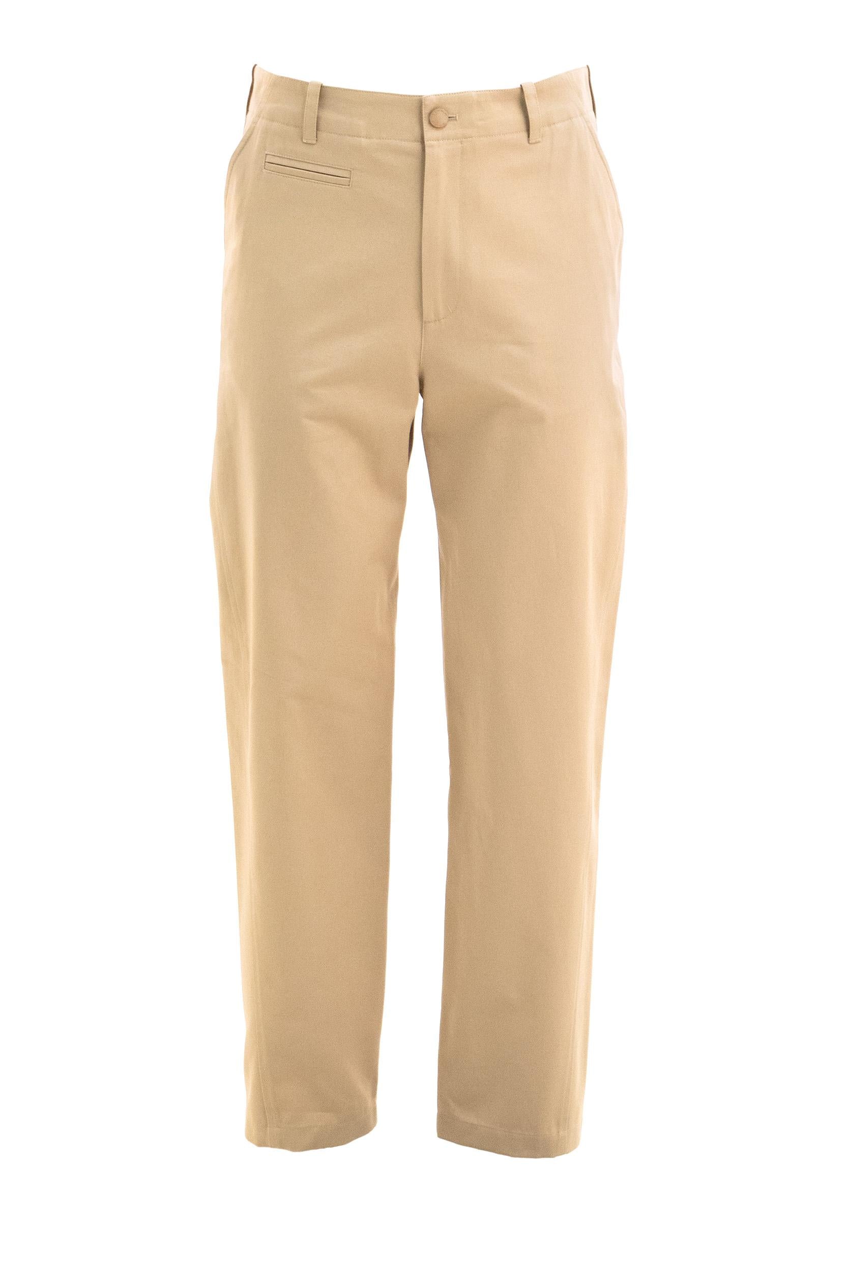Pantaloni chino in cotone di colore beige<BR/> BM51NV15XZ 250 GIVENCHY 