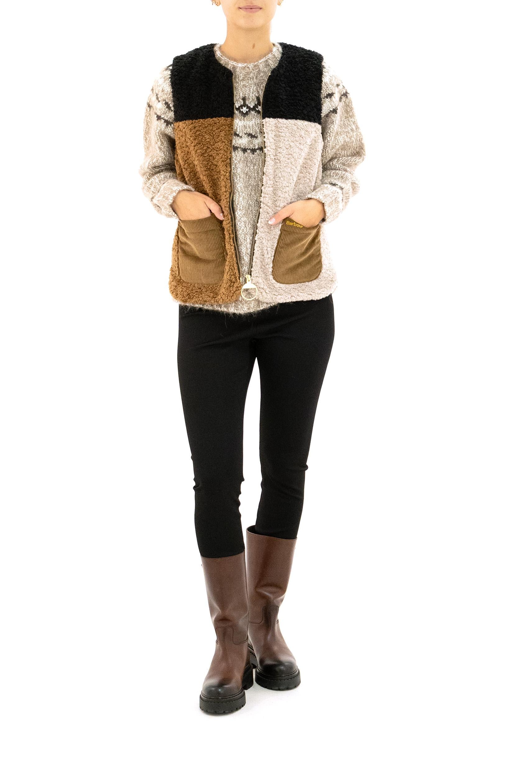 Gilet in Pile Cathy<BR/> LLI0020 LLI ST31 BARBOUR 