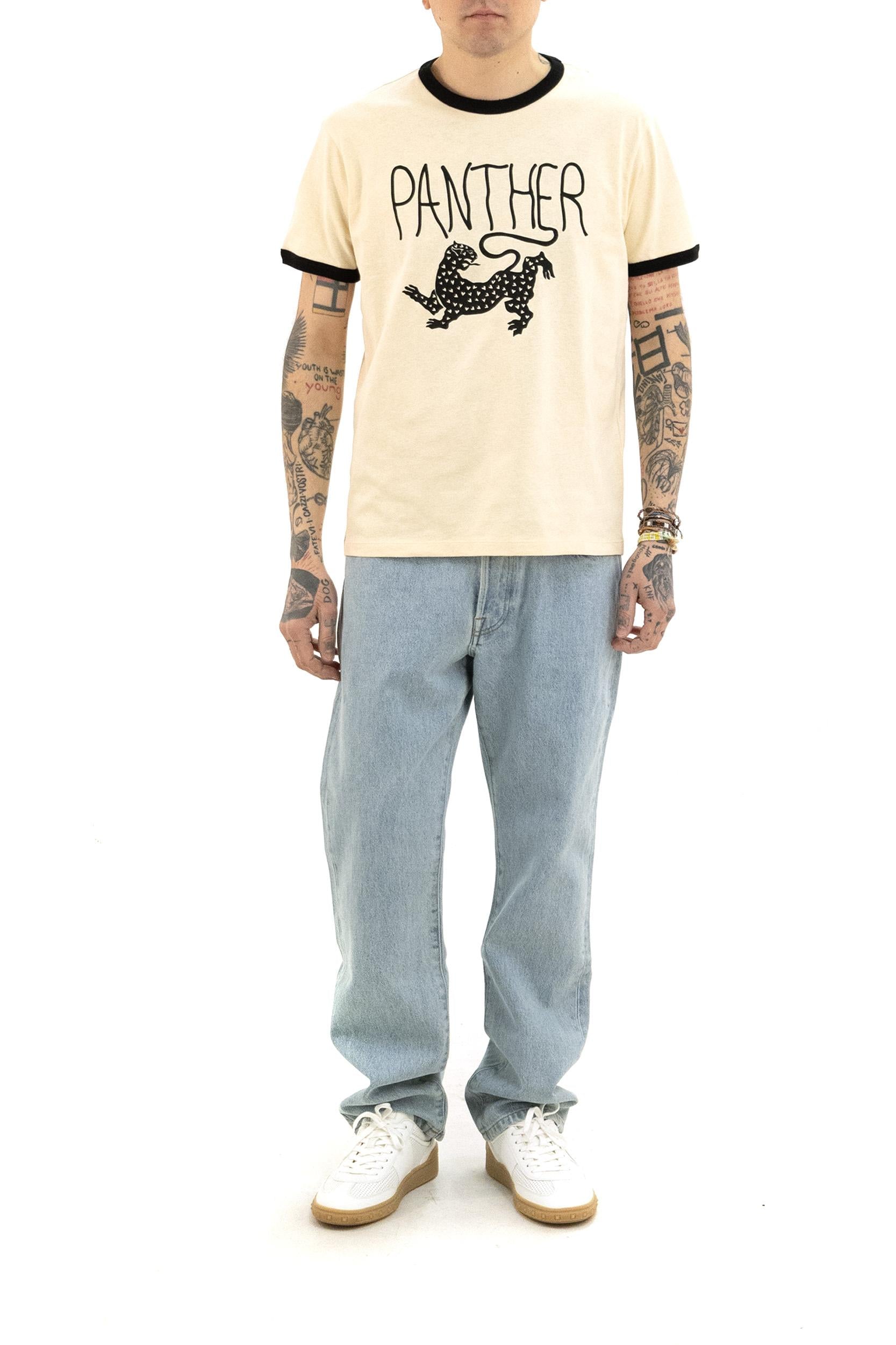 T-shirt in Cotone con Stampa<BR/> 8V3MG17DBC5 QT3 VALENTINO GARAVANI 