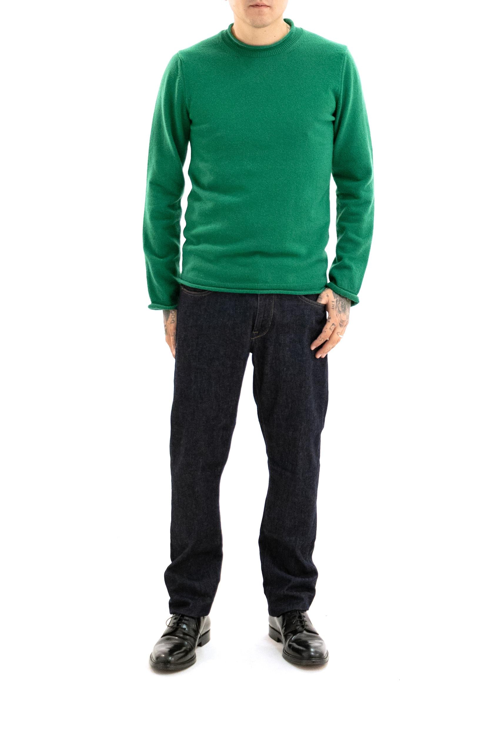 Pullover in Lana Verde<BR/> FP-N007 2 CDG SHIRT 