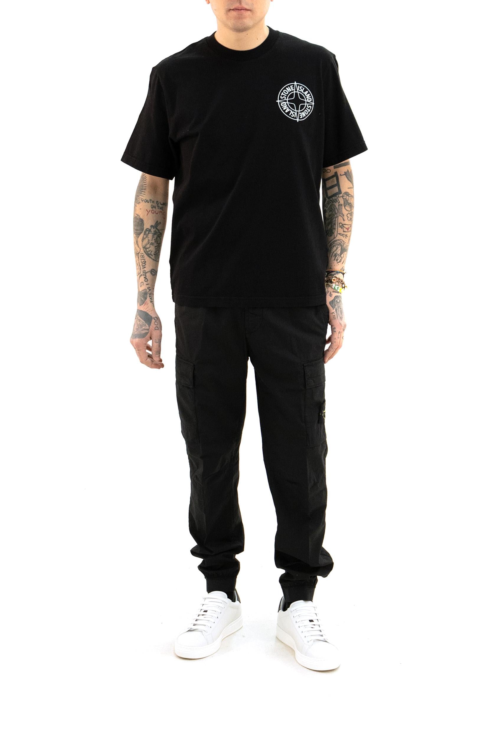 T-shirt in Jersey di Cotone<BR/> L1S152100001 S0284 V0029 STONE ISLAND 