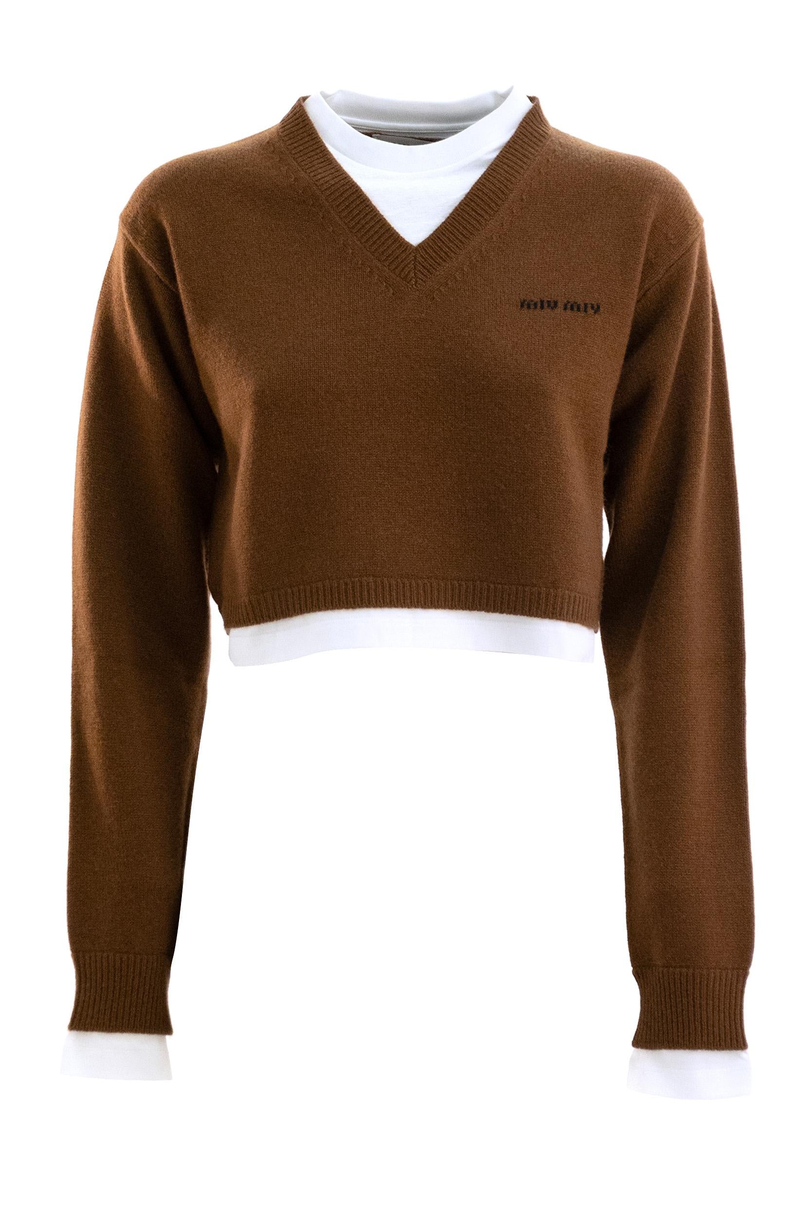 Pullover<BR/> MMLB76 S OOO 174K F0046 MIU MIU 