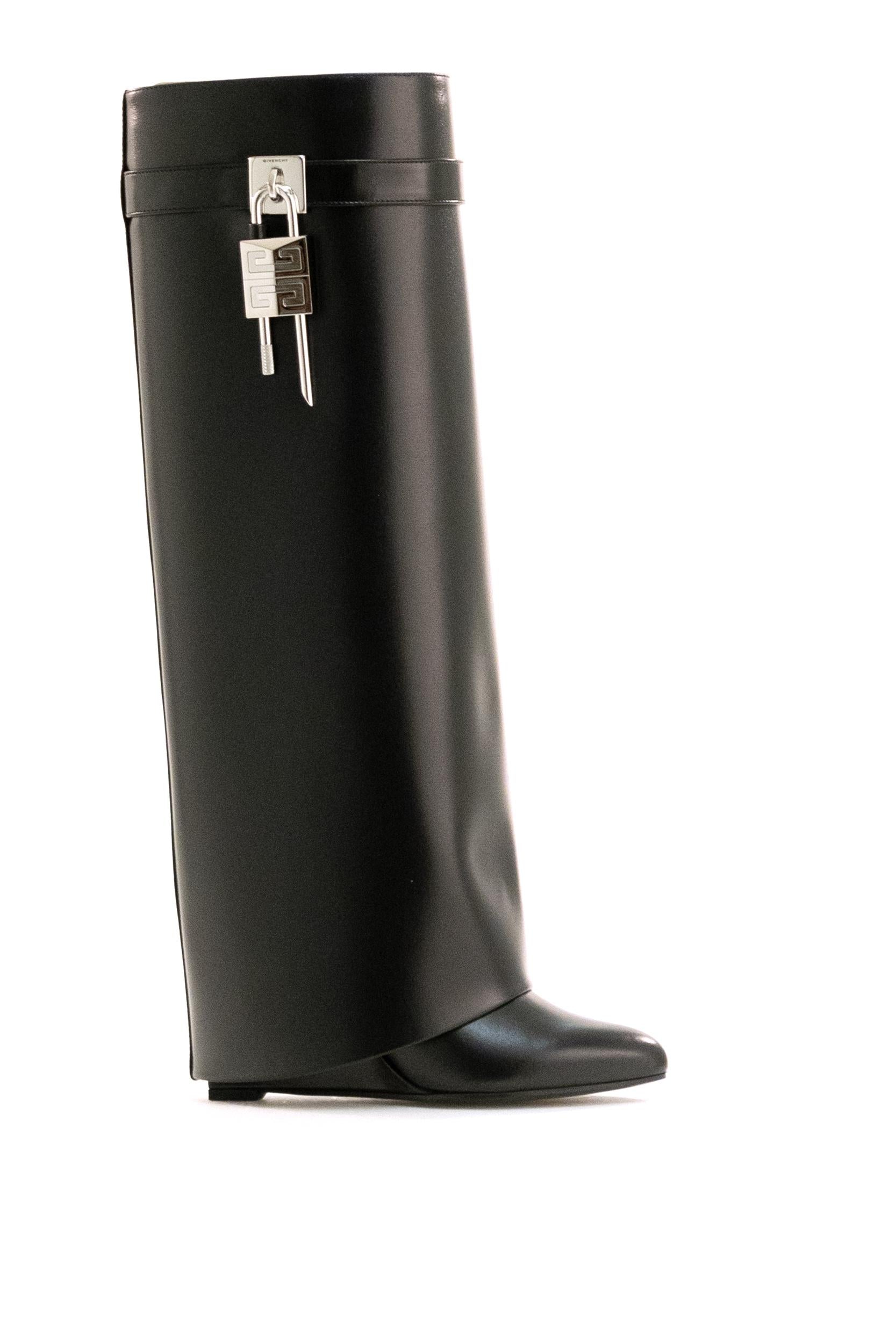 Stivali Shark Lock<BR/> BE702NE1NG 001 GIVENCHY 