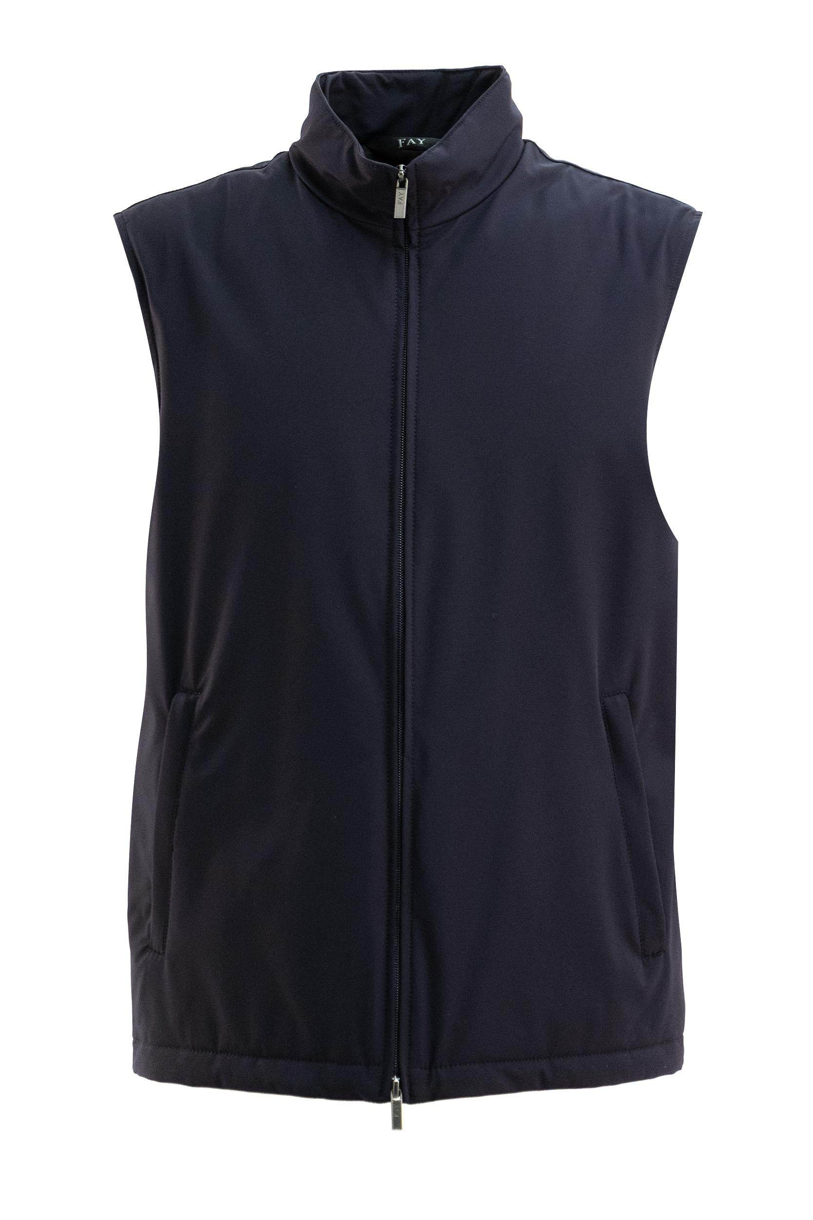 Gilet in Nylon<BR/> NAM1052063SVUW U807 FAY 