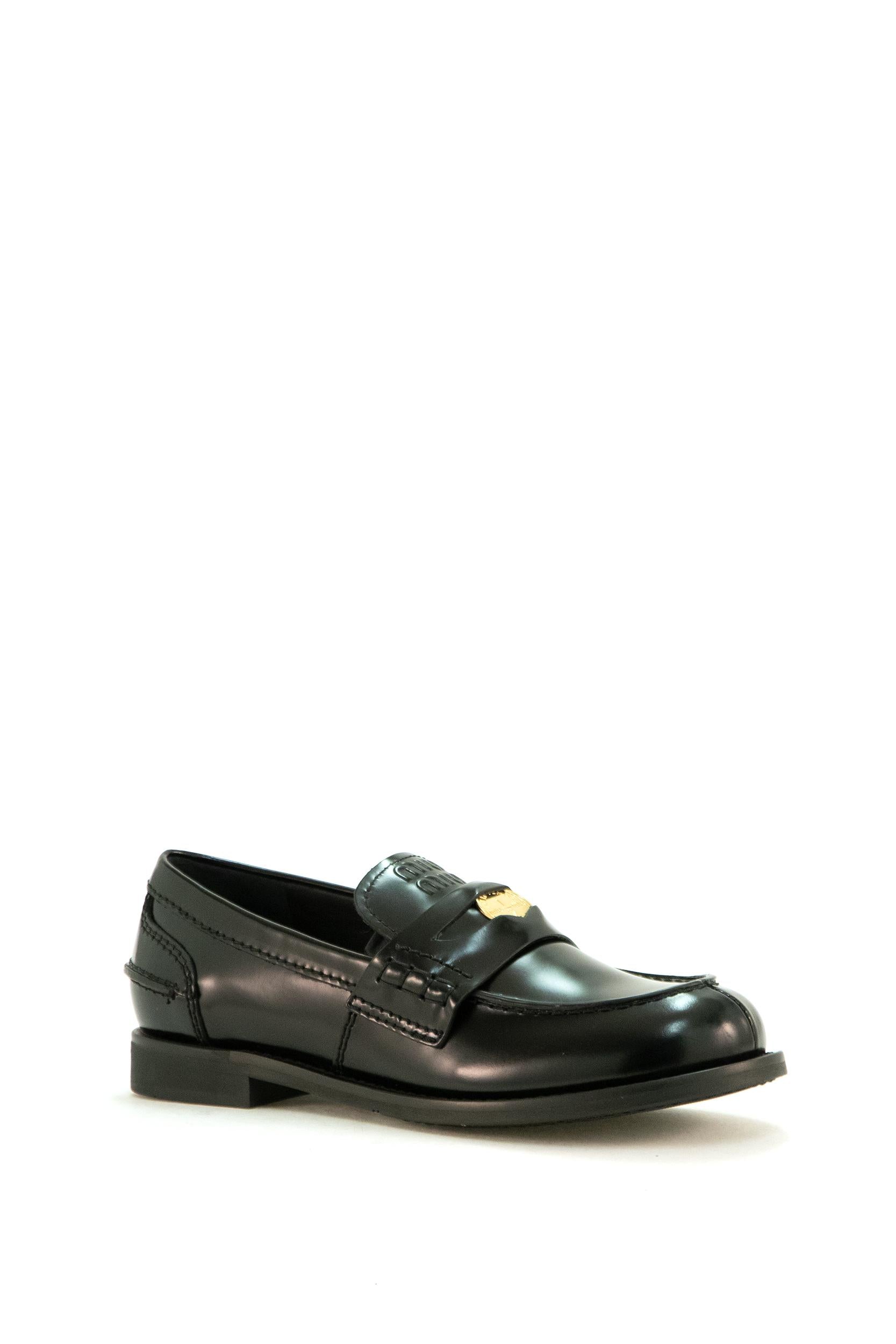 Mocassini <BR/> 5D773D F 020 ULX F0002 MIU MIU 