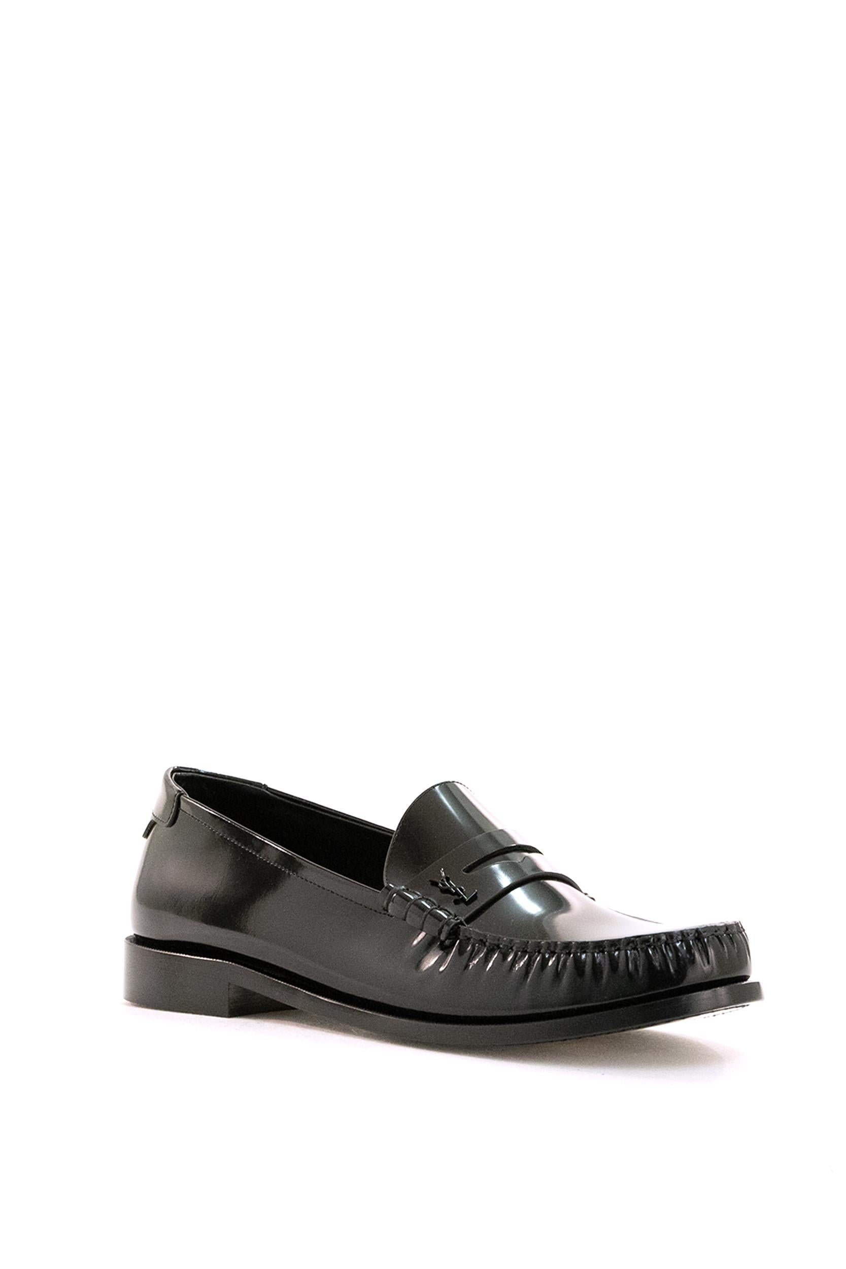 Mocassini <BR/> 670231 AAA7R 1000 SAINT LAURENT 