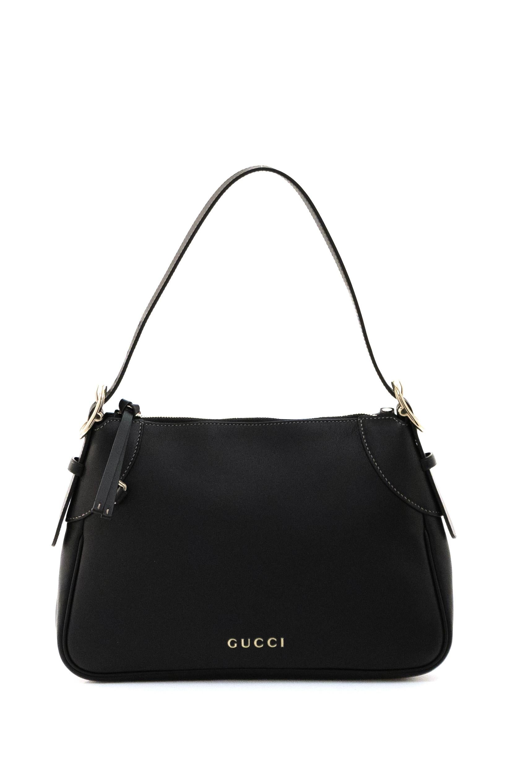 Borsa GG Emblem<BR/> 815216 AAEC2 1000 GUCCI 