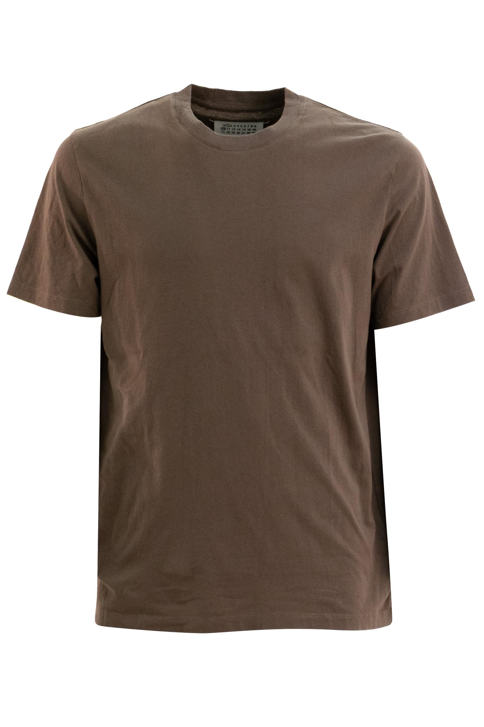 Confezione da 3 T-shirt in jersey di cotone<BR/> S50GC0710 S23973 970 MAISON MARGIELA 