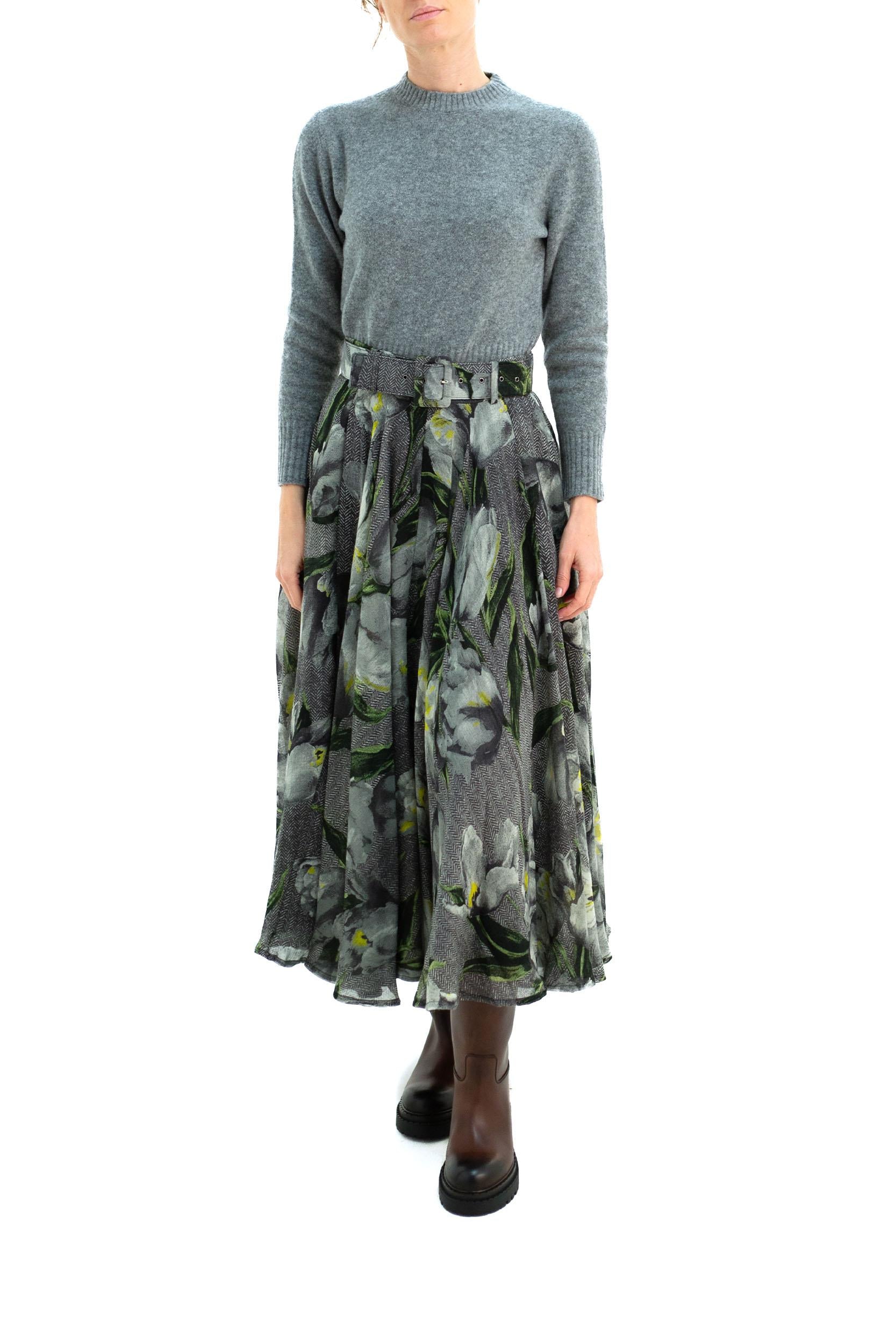 Gonna<BR/> ASTER SKIRT CHARCOAL S-SUNG 