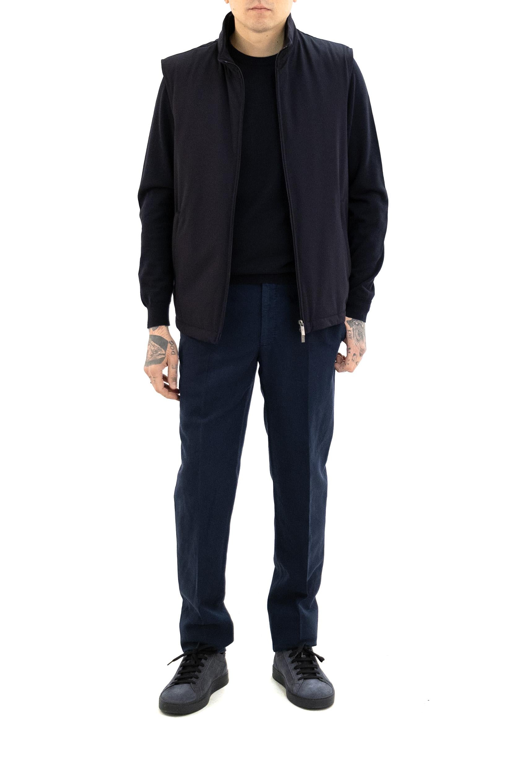 Gilet in Nylon<BR/> NAM1052063SVUW U807 FAY 