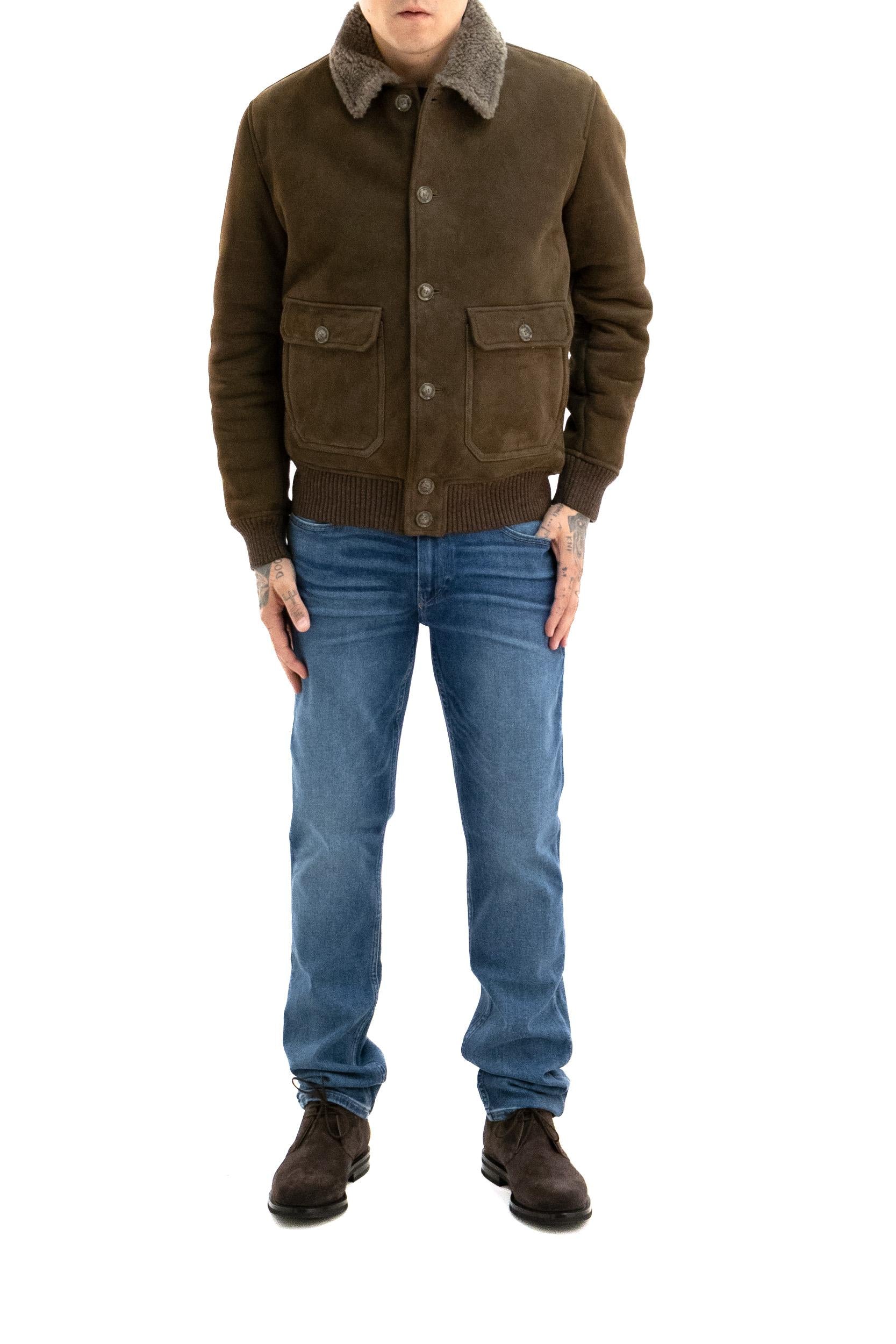 Giacca in montone<BR/> ASPEN 51211 029 BARBA 