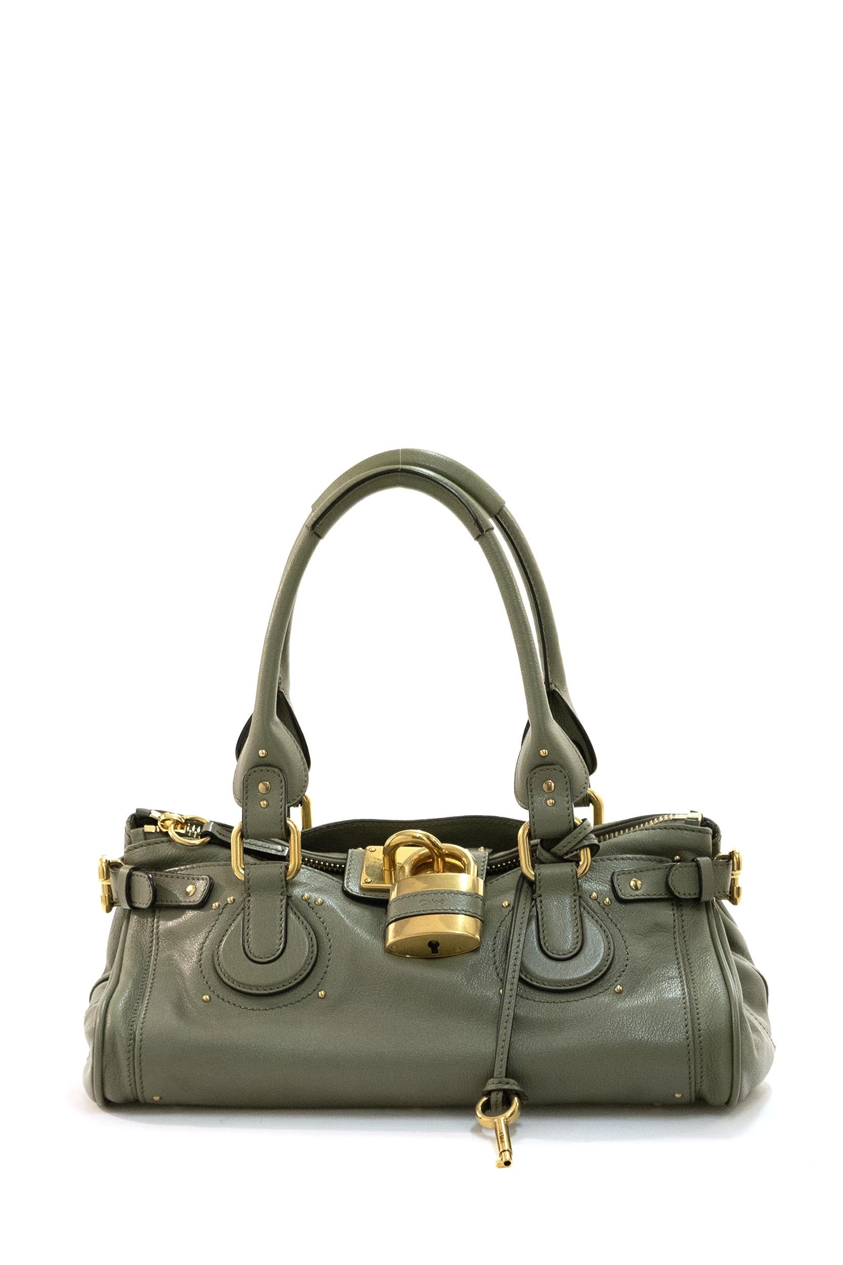 Borsa Paddington in Pelle Granata<BR/> 25WS802P75 3D6 CHLOE' 