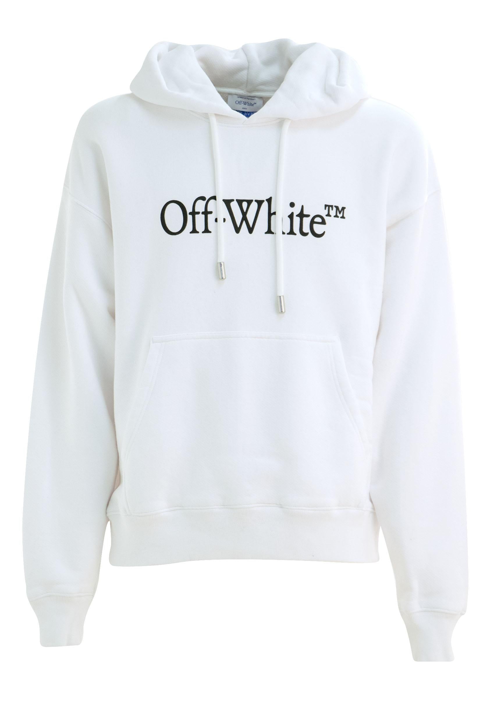 Felpa<BR/> OMBB085C99FLE012 0110 OFF WHITE 
