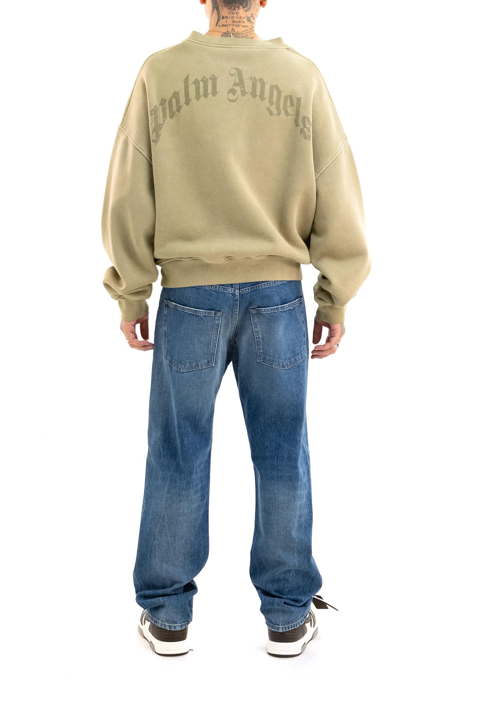 Felpa<BR/> PMBA08KF25FLE001 5852 PALM ANGELS 