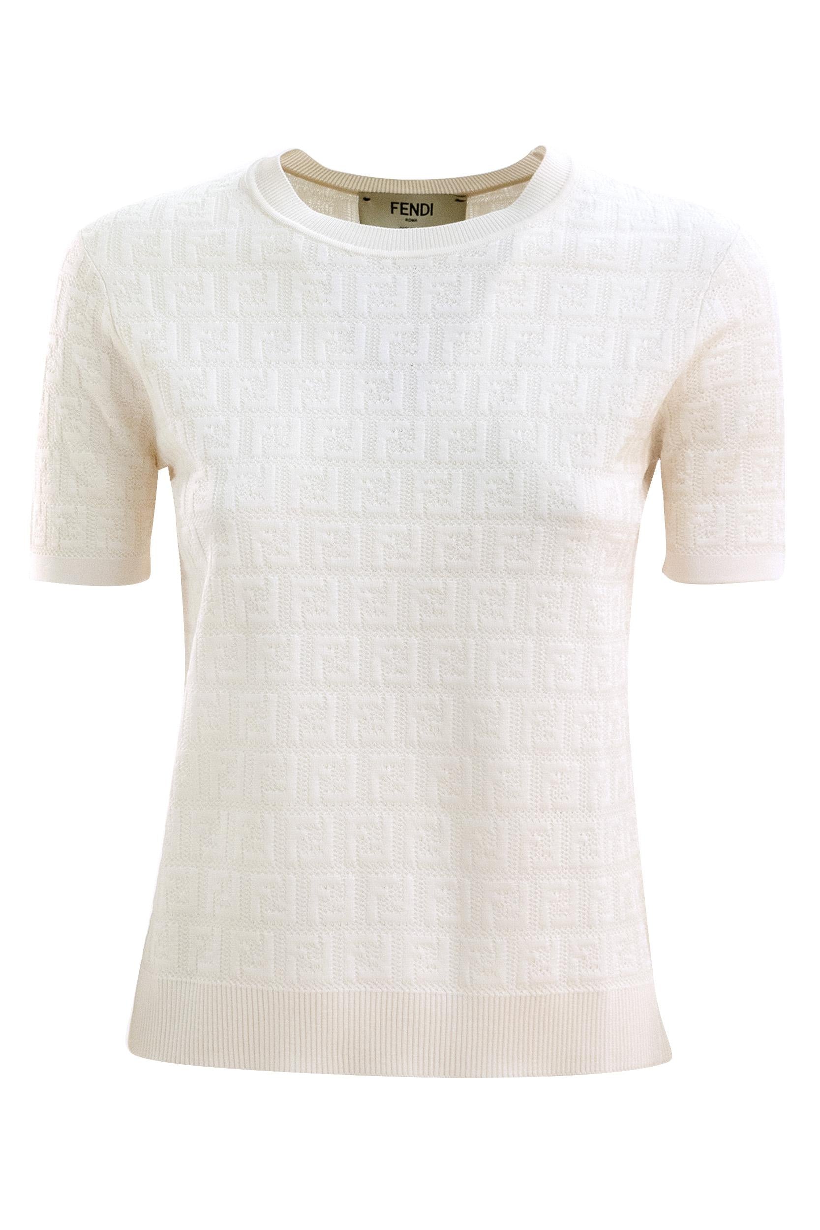 T-shirt<BR/> FZXD57 AUZR F0ZNM FENDI 