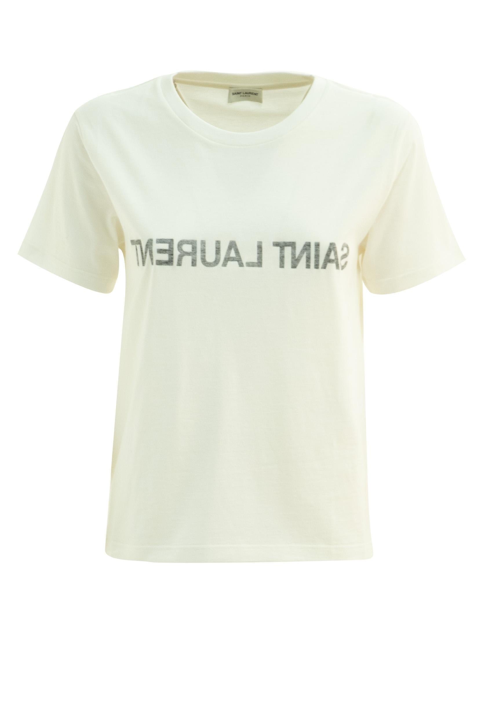 T-shirt Reverse 665234 Y37AW 9744 SAINT LAURENT 