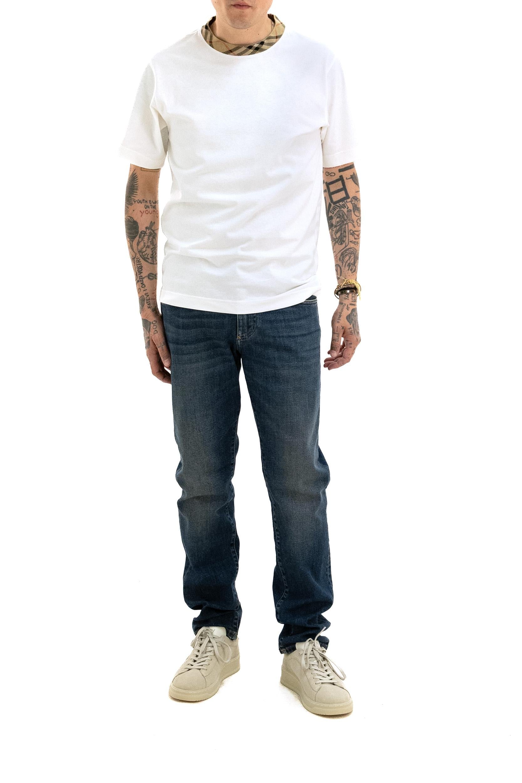 T-shirt<BR/> 8110100 CHALK BURBERRY 