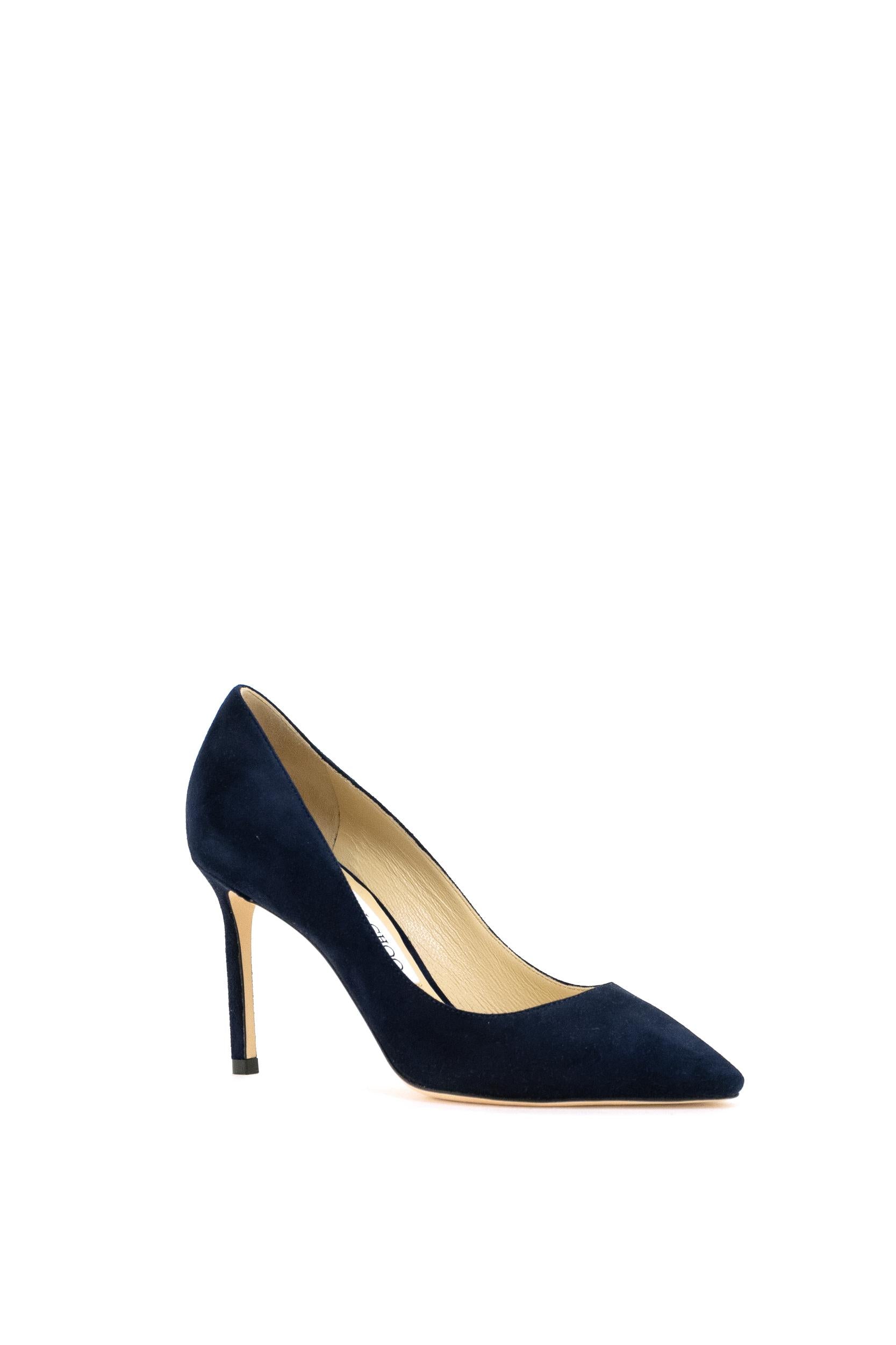 Décolleté Romy<BR/> ROMY 85 SUE NAVY JIMMY CHOO 