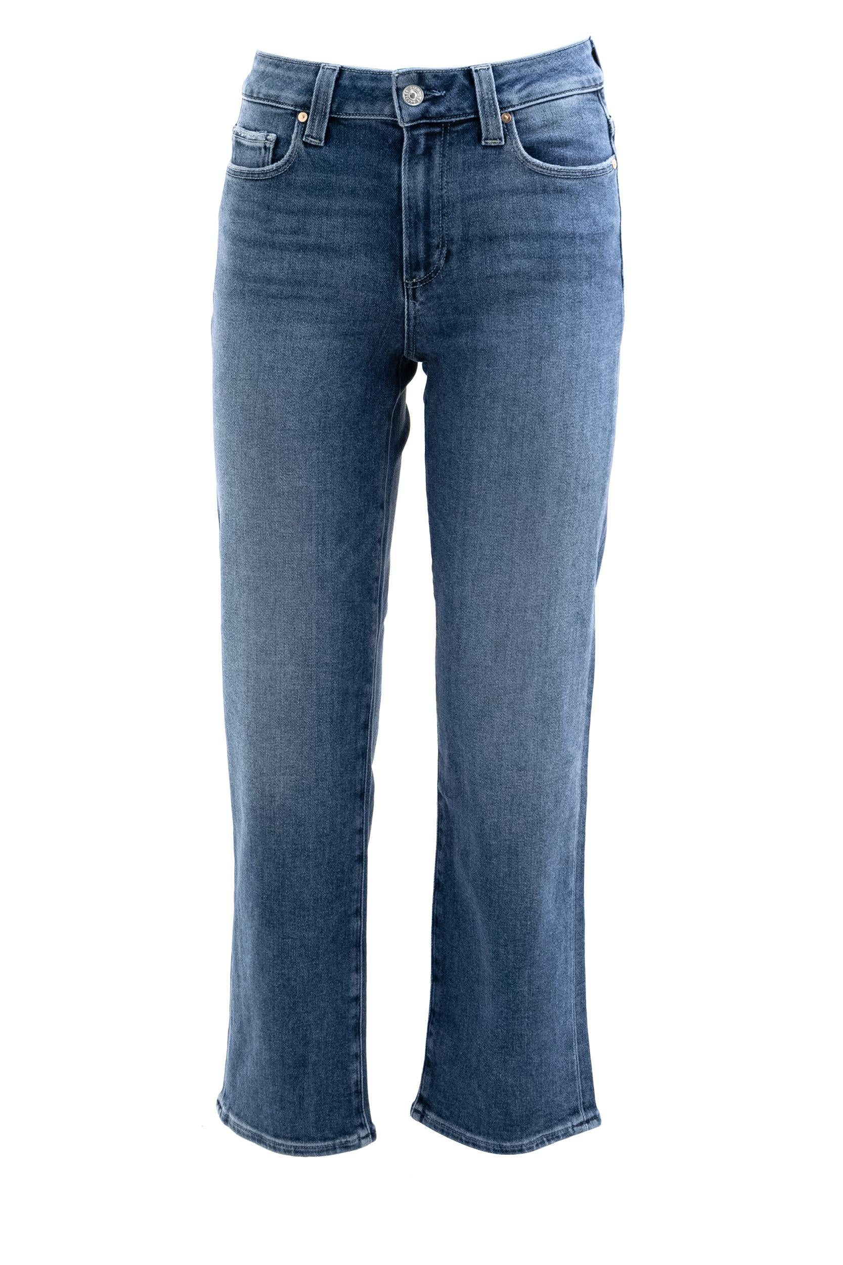 Jeans in denim di colore azzurro<BR/> 1R65E77-D037 WD037 PAIGE 