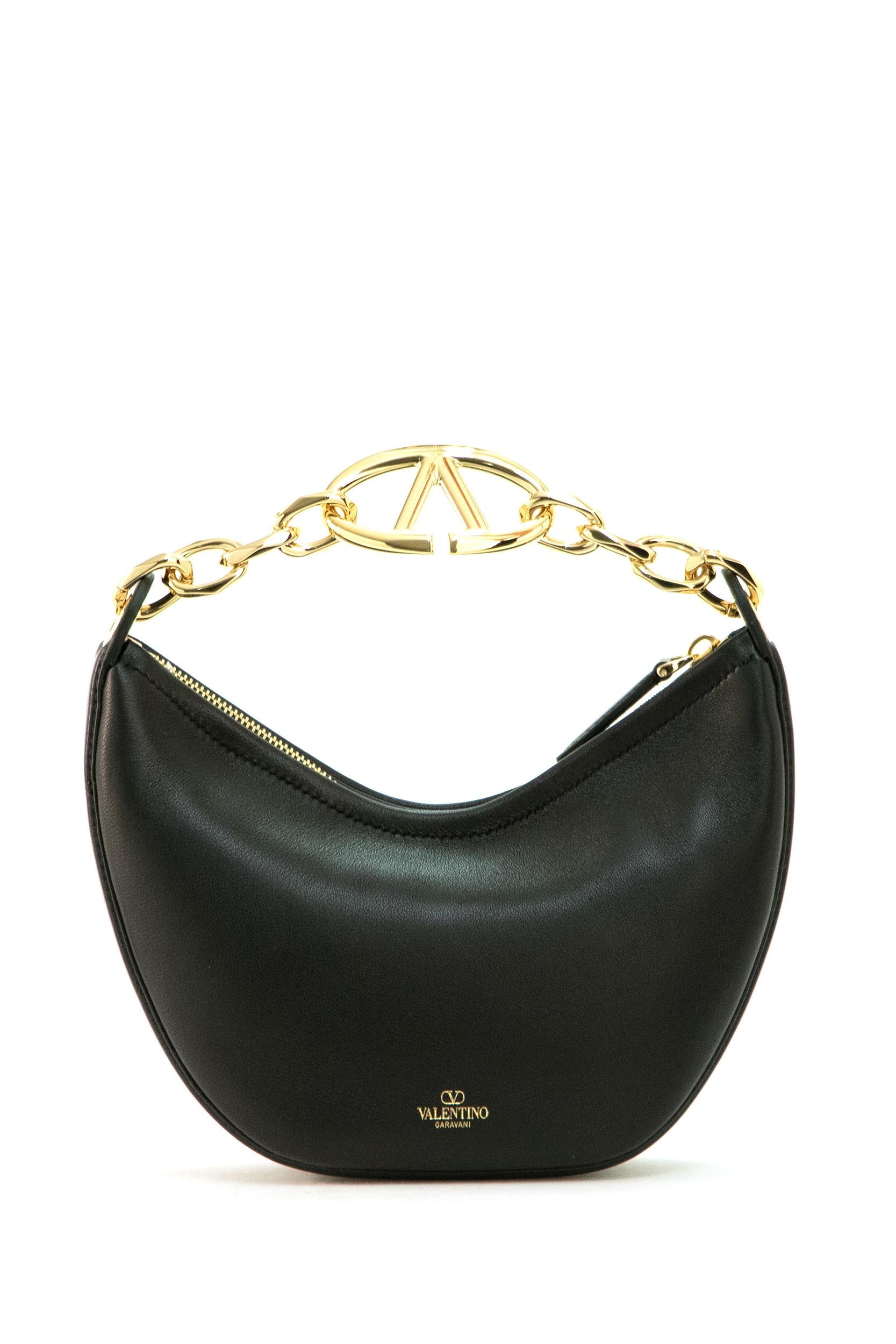 Borsa a Spalla VLogo Moon<BR/> 5W2B0Q43PHV 0NO VALENTINO GARAVANI 