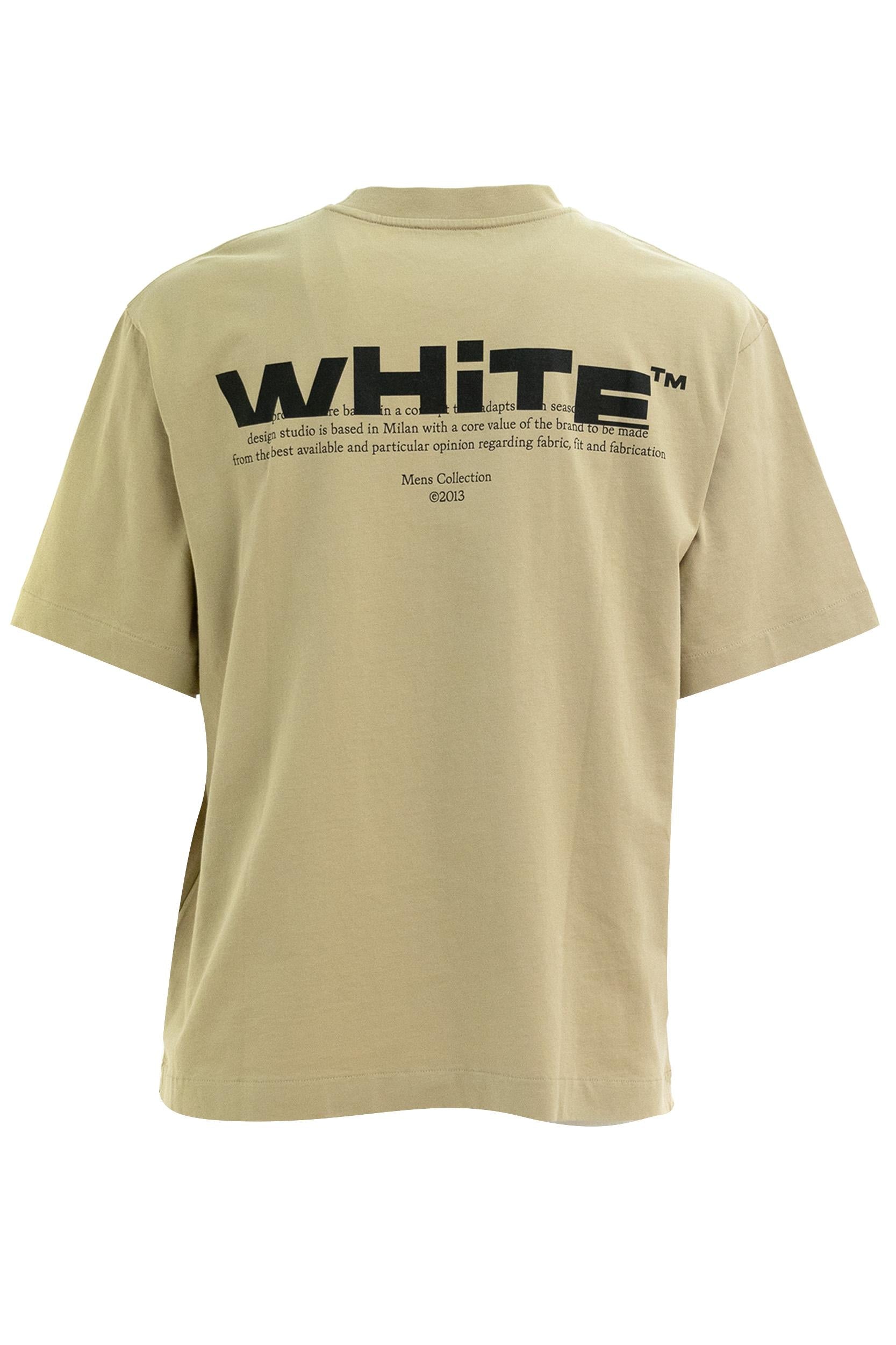 T-shirt<BR/> OMAA120S25JER00B 6110 OFF WHITE 