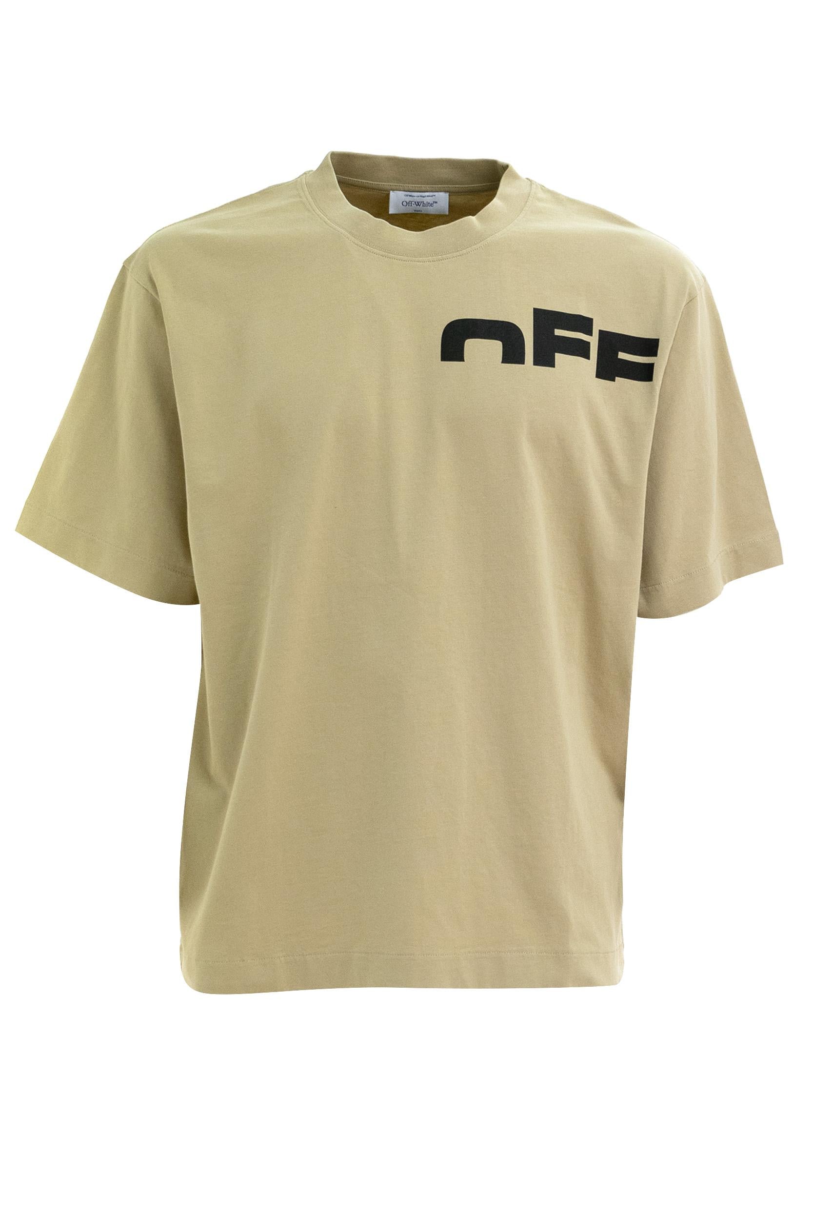 T-shirt<BR/> OMAA120S25JER00B 6110 OFF WHITE 