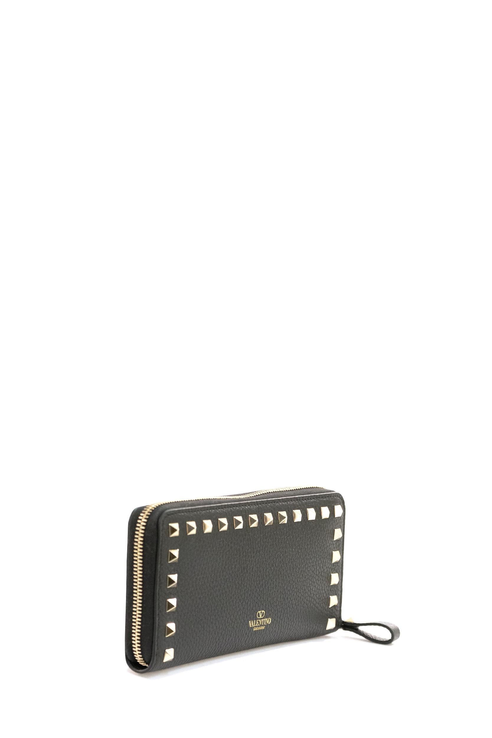 Portafoglio Rockstud<BR/> 7W2P0645VSH 0NO VALENTINO GARAVANI 