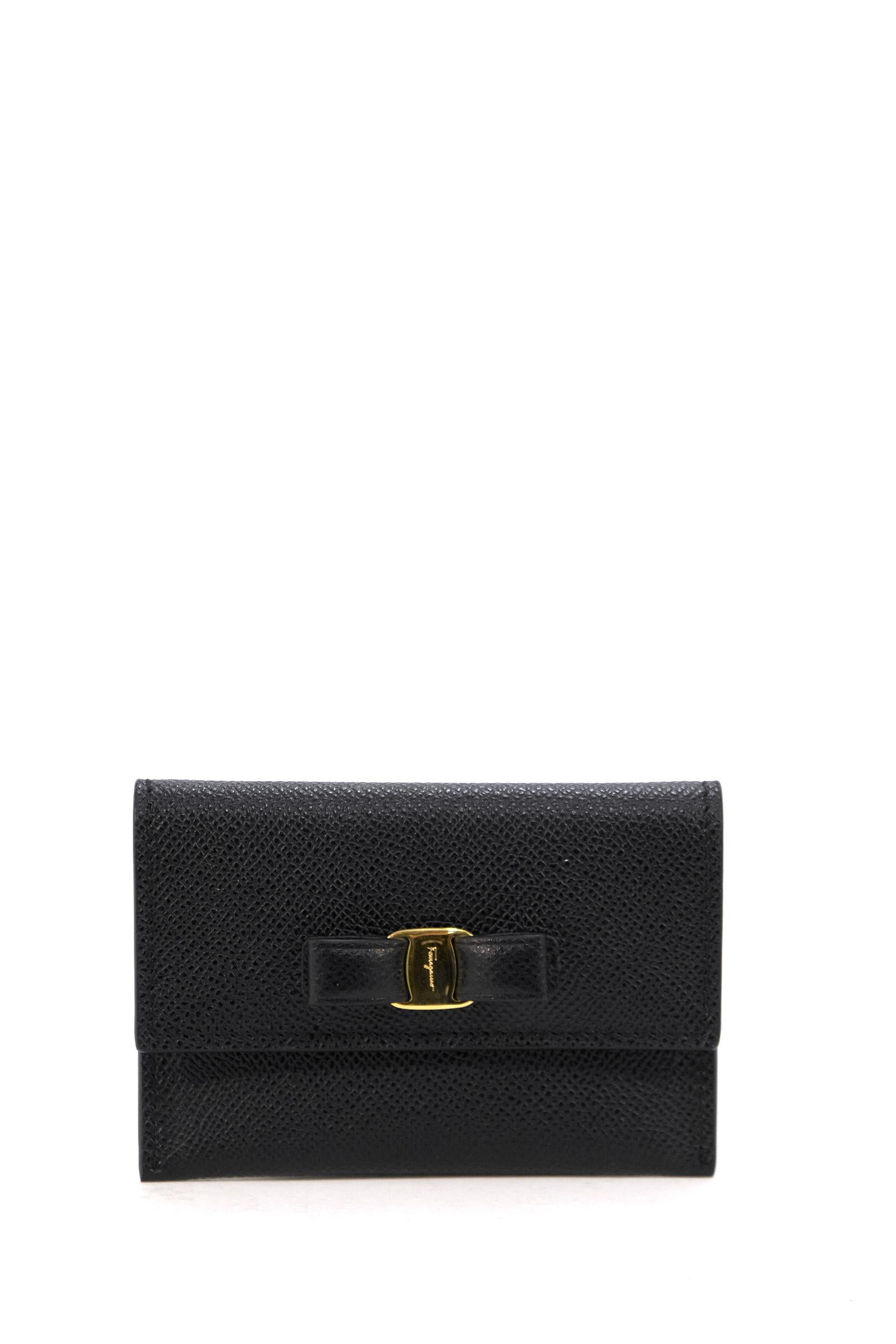 Porta carte<BR/> 22D155 0683522 NERO FERRAGAMO 
