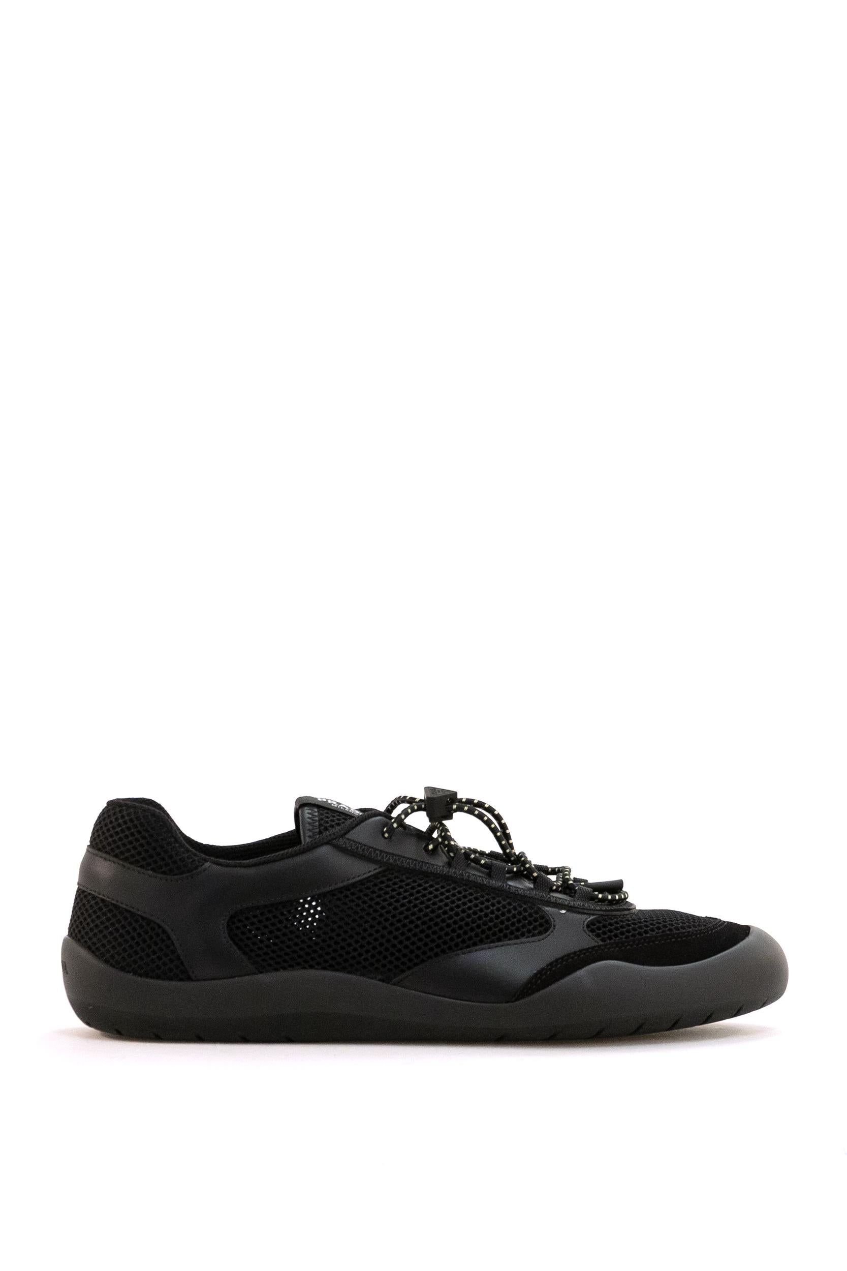 Sneakers Speedrock in pelle e rete di colore nero<BR/> 2EE468 F G000 3ZM0 F0002 PRADA 