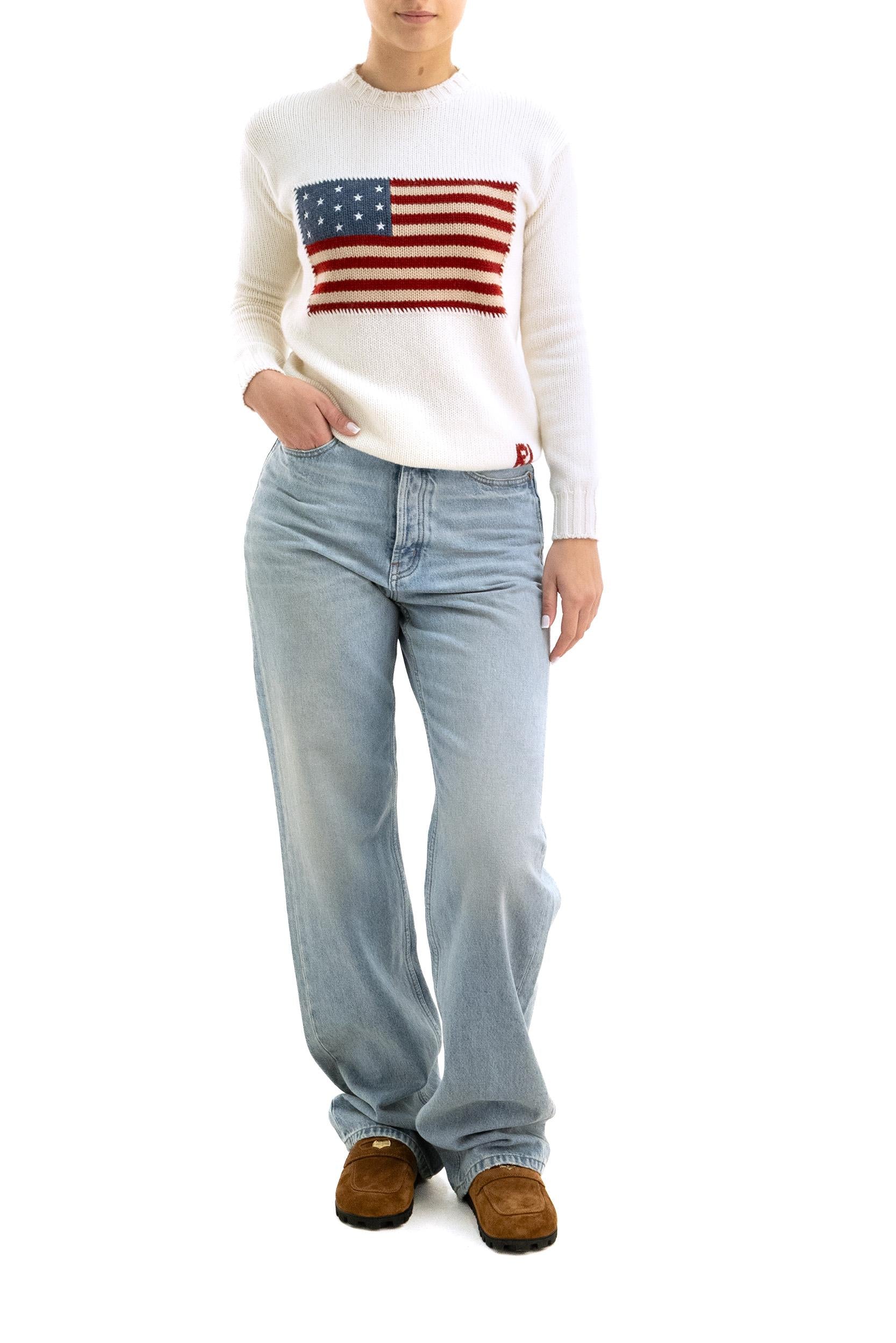Pullover<BR/> 290936908001 LUX CREAM RALPH LAUREN 