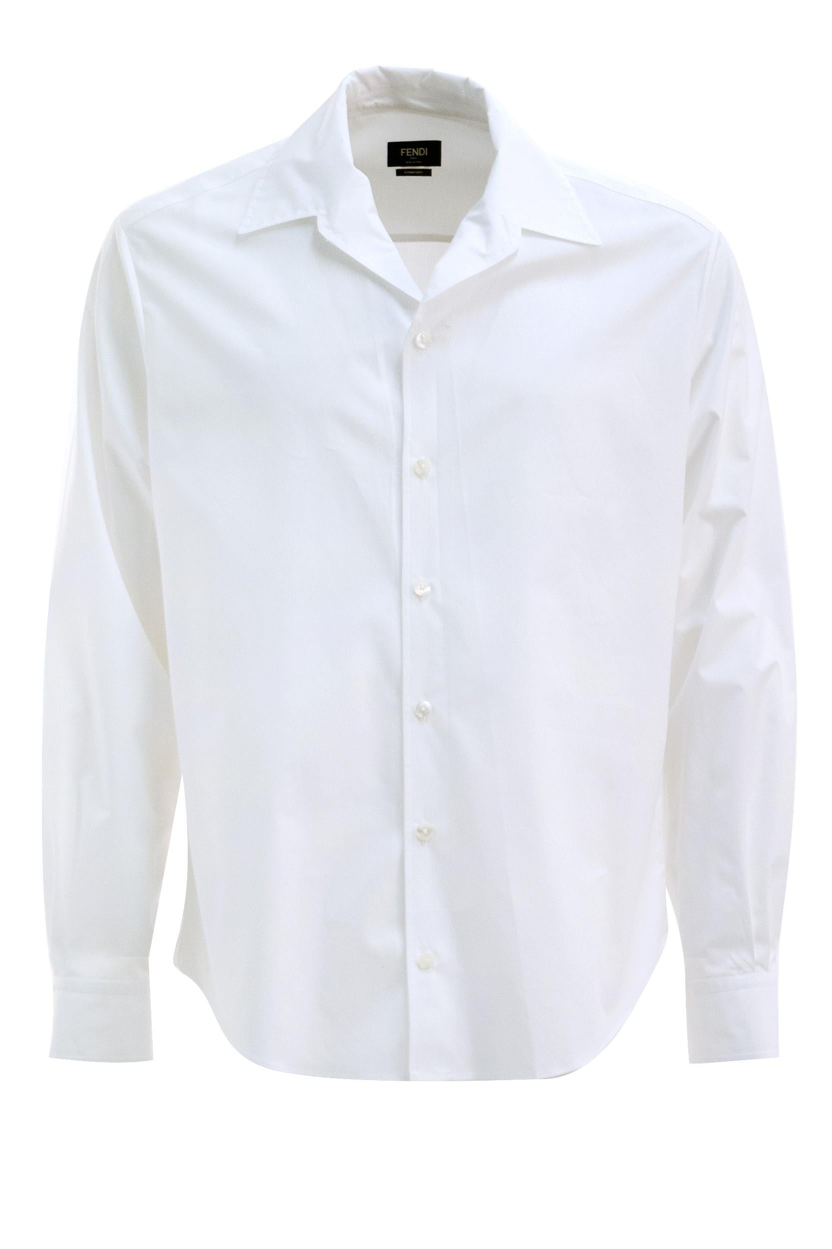 Camicia in Popeline<BR/> FS1355 AYX5 F0QA0 FENDI 