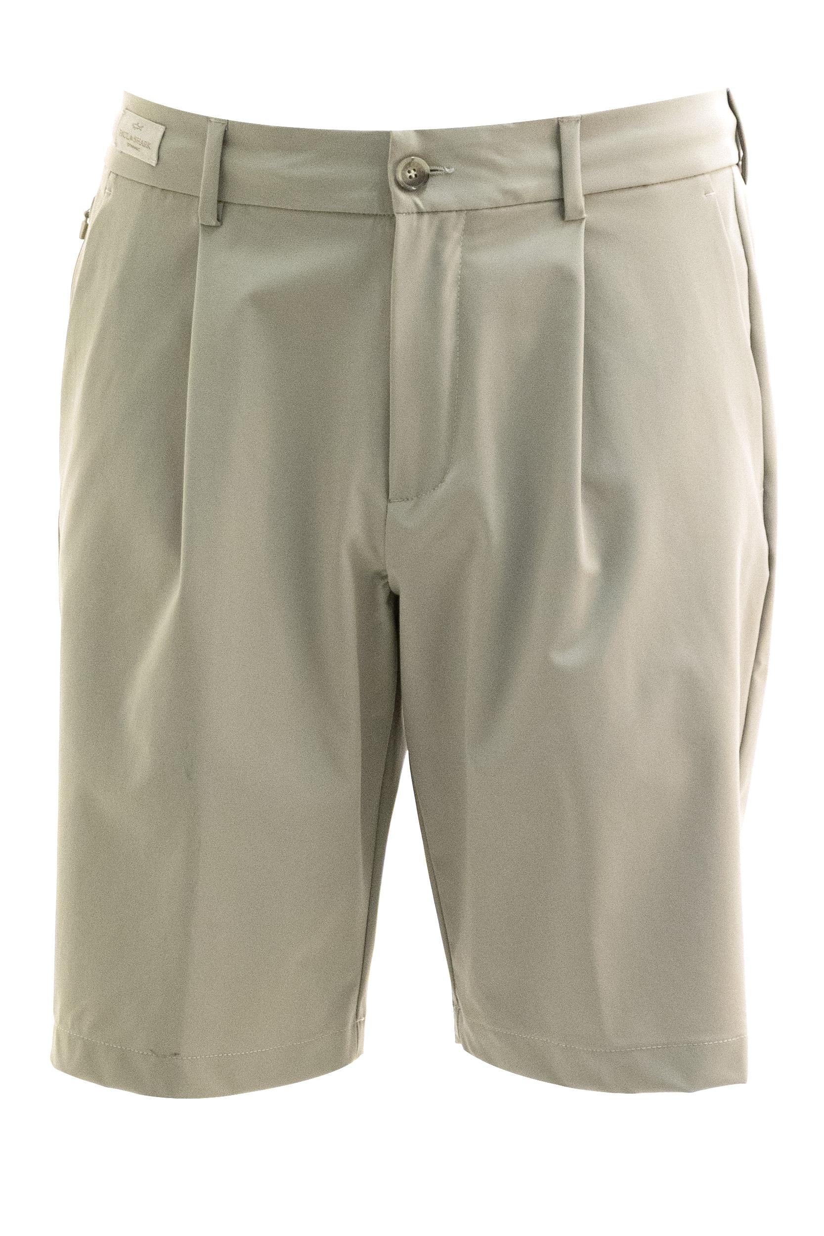 Bermuda in tessuto tecnico di colore beige<BR/> 25414078 128 PAUL & SHARK 