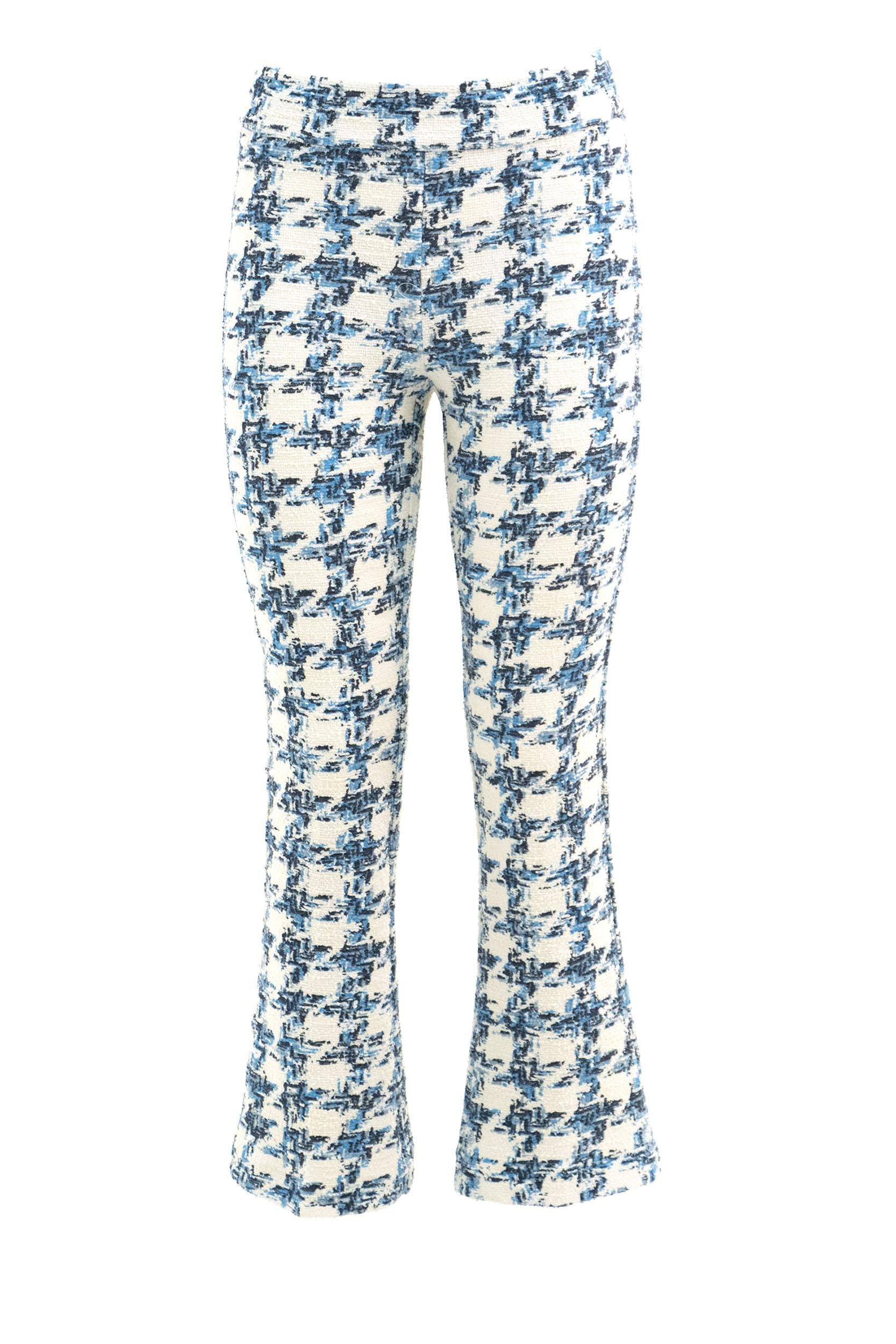 Pantaloni<BR/> LEO F1710 HOUNDSTOOTH AVENUE MONTAIGNE 