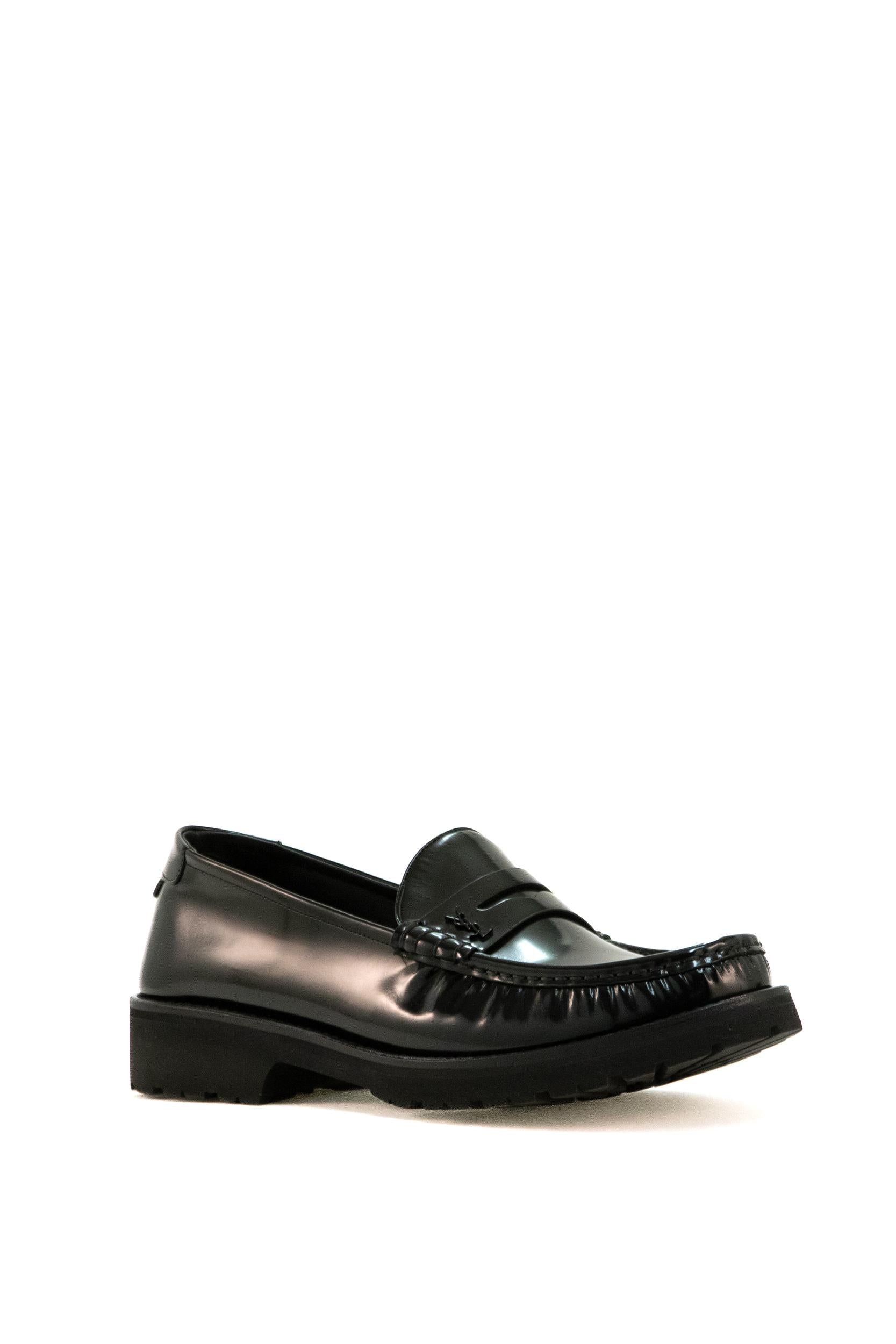 Mocassini Le Loafer<BR/> 732650 AO9VV 1000 SAINT LAURENT 