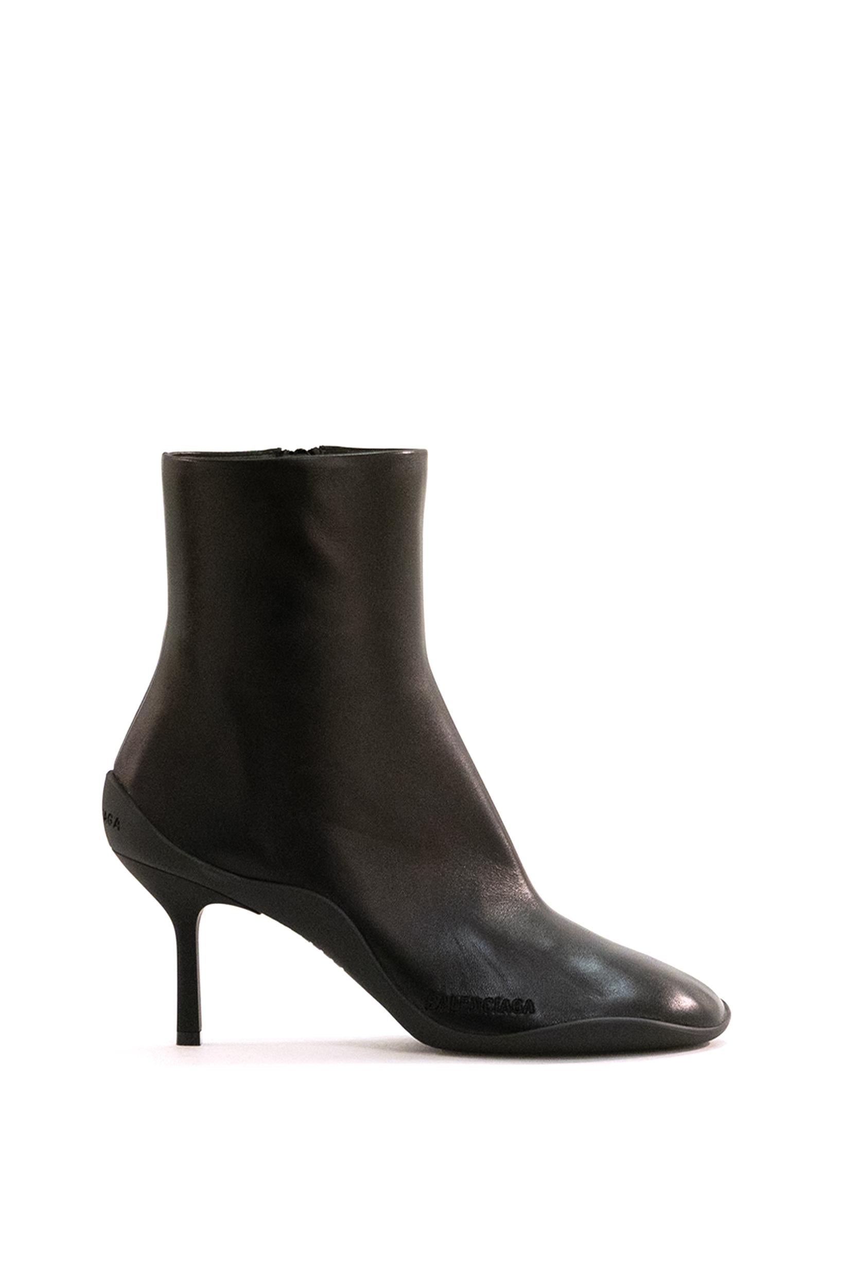 Stivaletti Shibuya in pelle lucida nera<BR/> 845468 WBCW0 1000 BALENCIAGA 