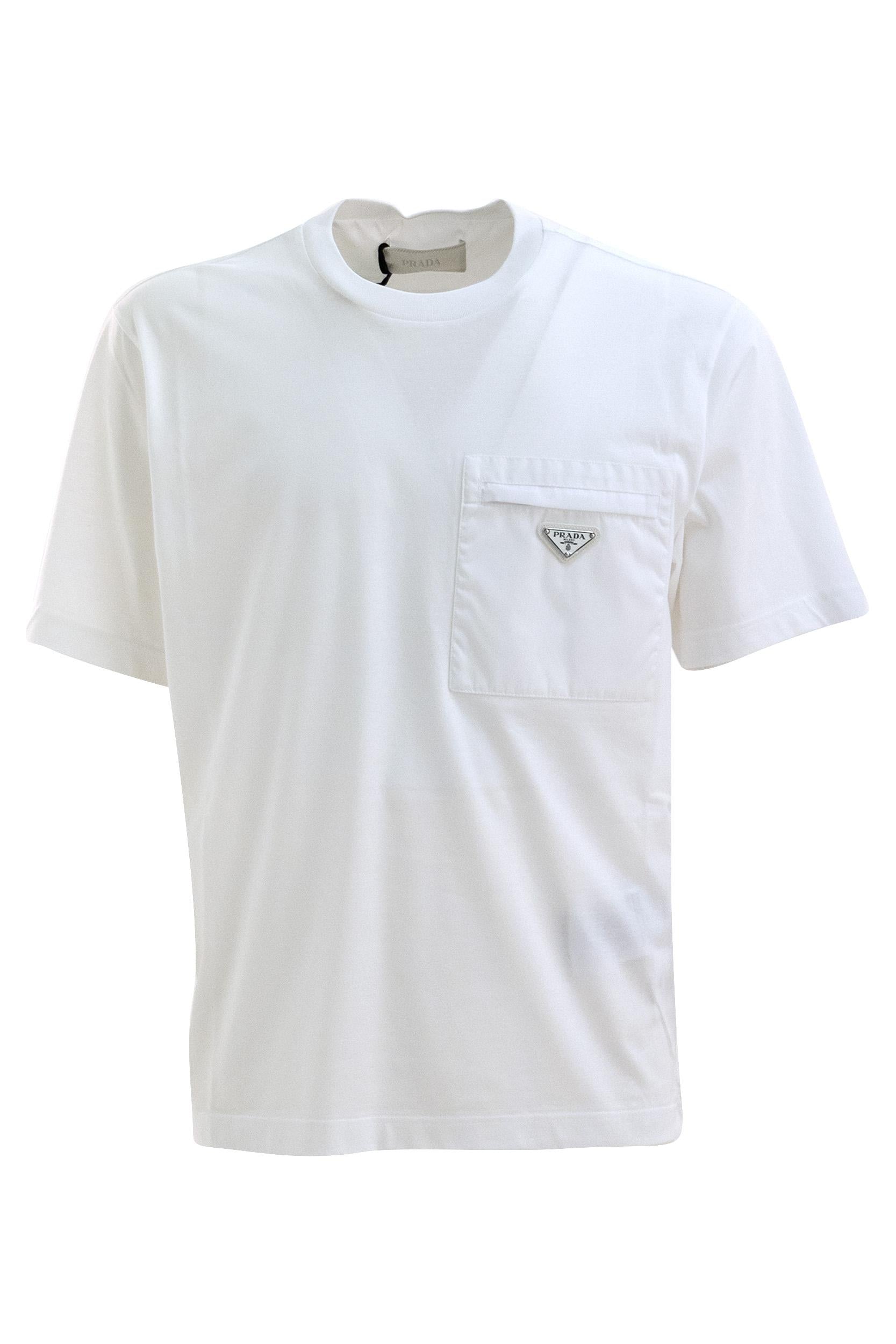 T-shirt <BR/> UJN661 S 221 11CK F0009 PRADA 