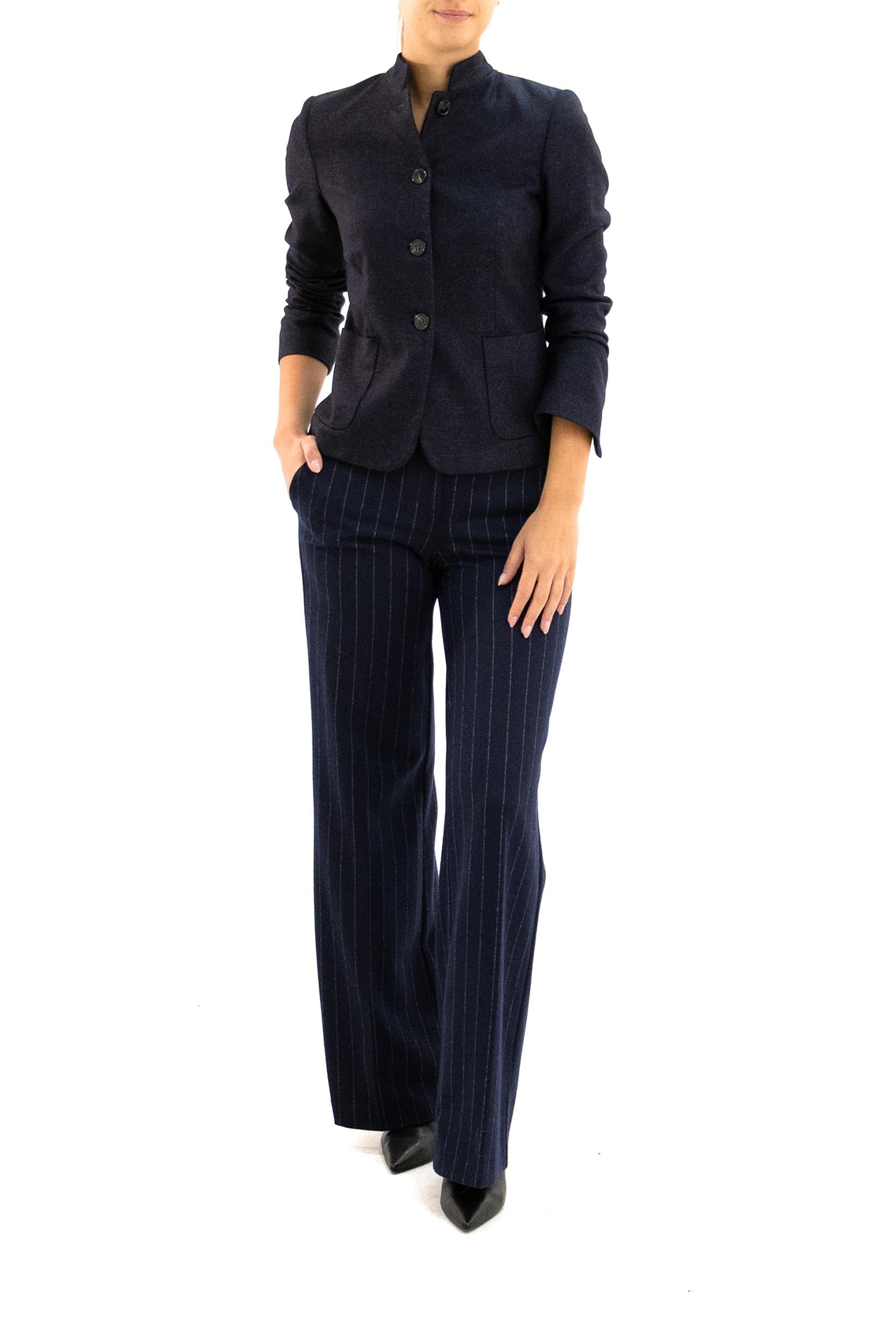 Giacca blu tessuto misto lana blu<BR/> KB033VT5031 799 KILTIE 