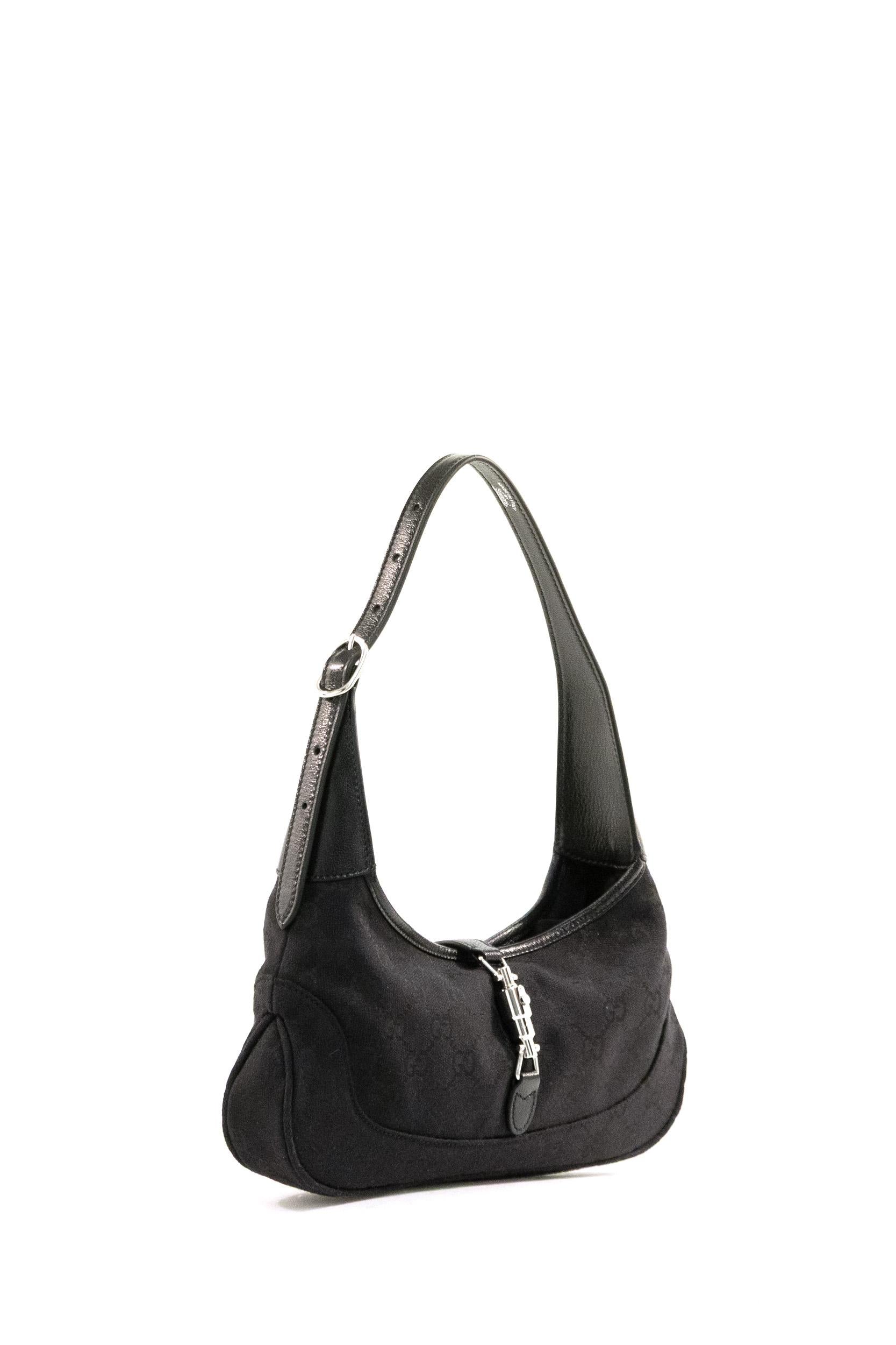 Borsa Jackie Slim in tessuto GG nero<BR/> 863137 FAFV4 1000 GUCCI 
