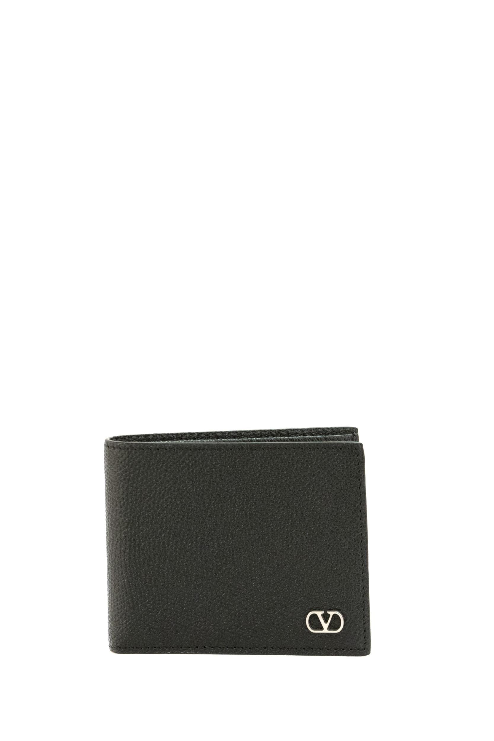 Portafoglio Vlogo Signature in Pelle<BR/> 8Y2P0AP3UAG 0NO VALENTINO GARAVANI 